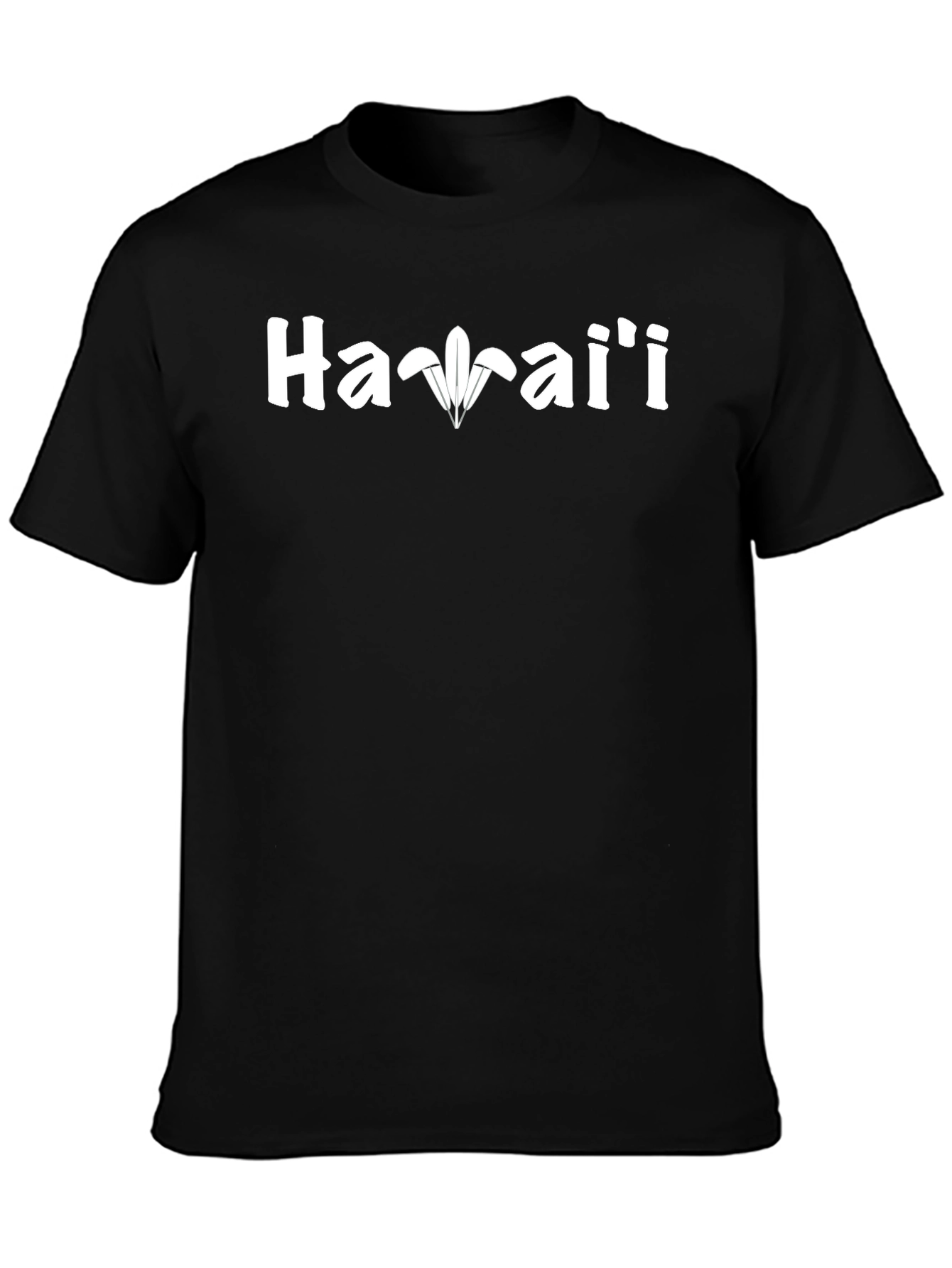 Hawaii T-Shirt - Stylish Black Tee