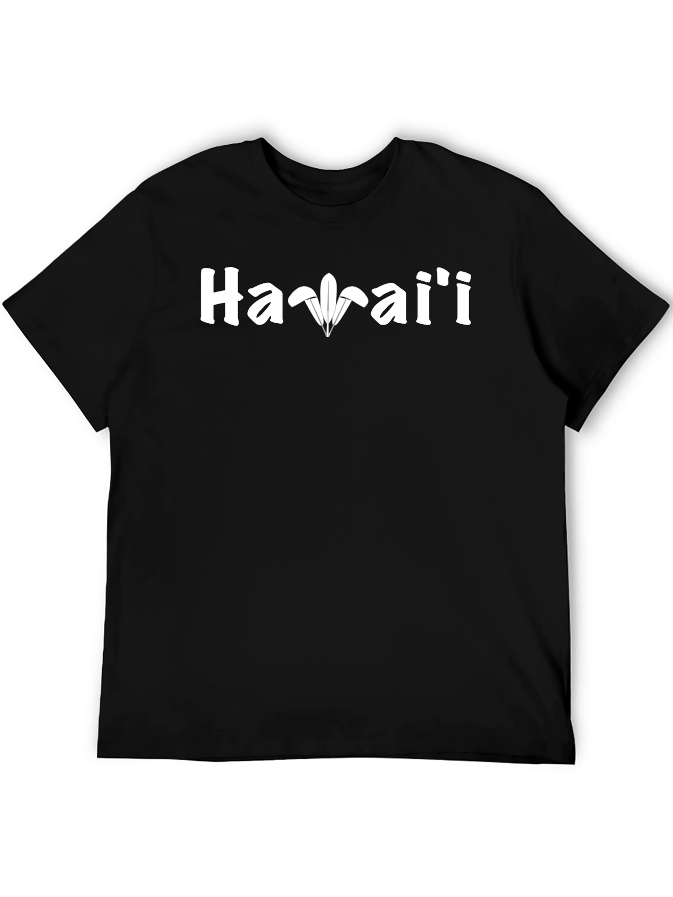 Hawaii T-Shirt - Stylish Black Tee