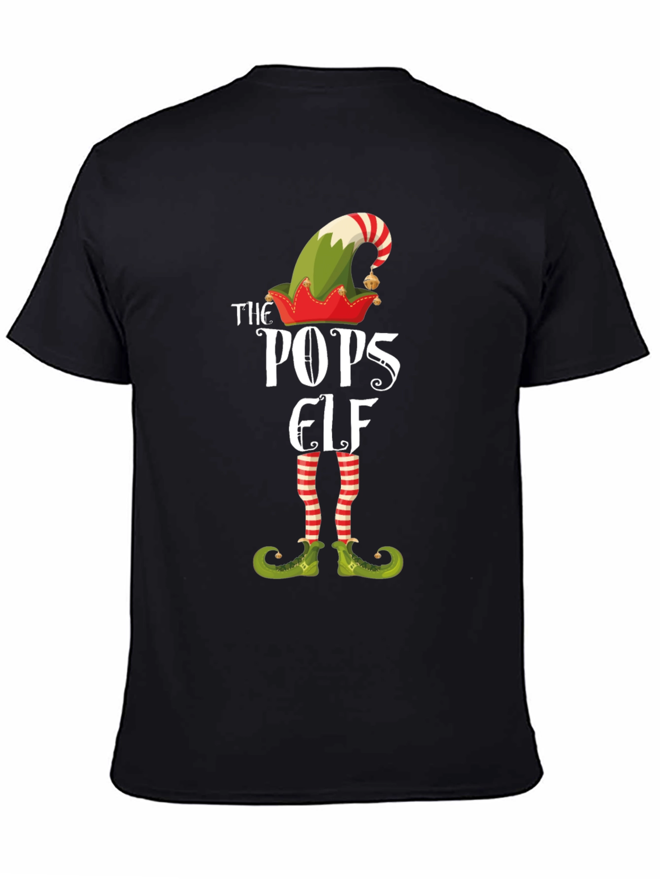 The Pops Elf Christmas Graphic Tee
