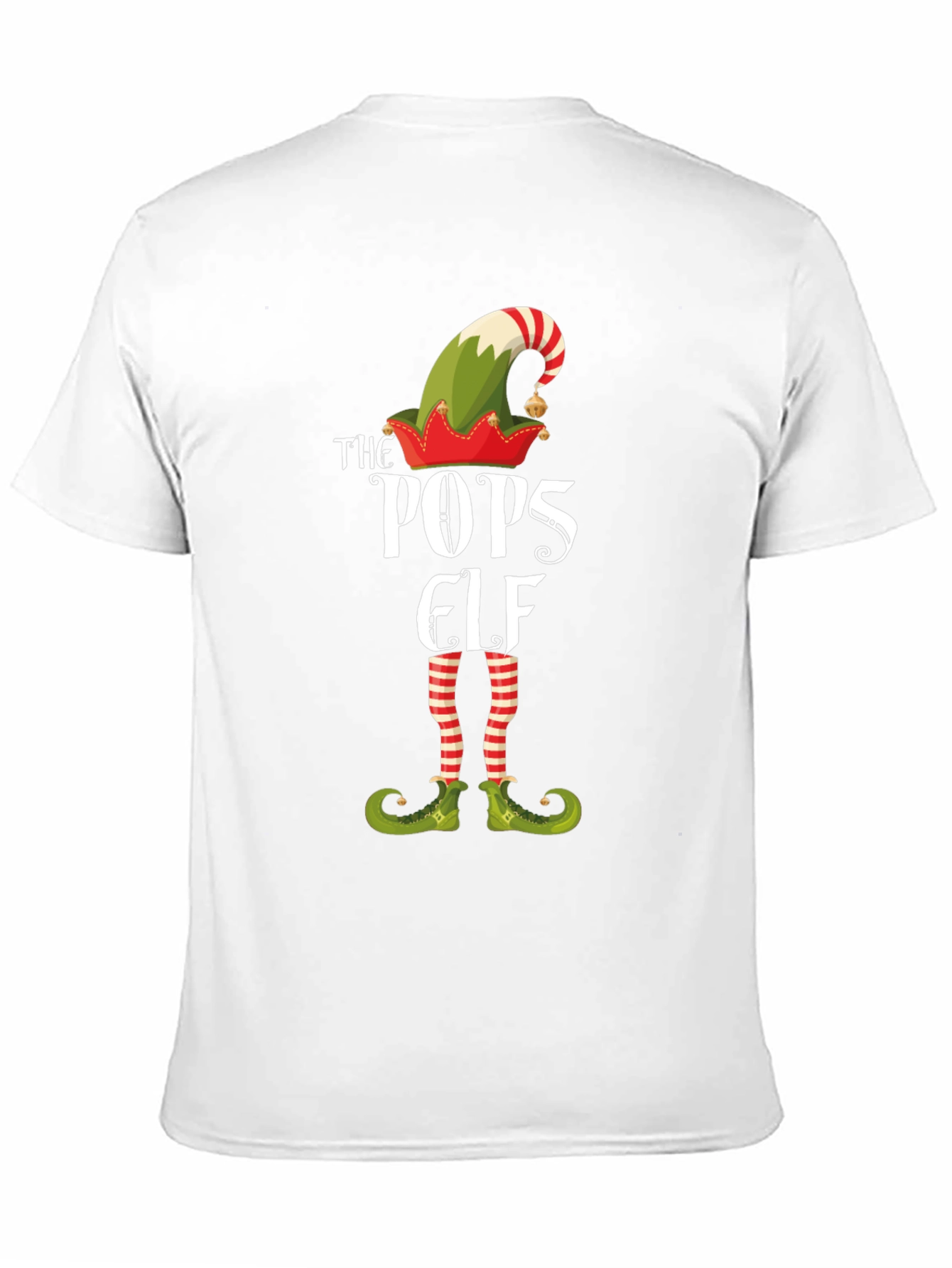 The Pops Elf Christmas Graphic Tee