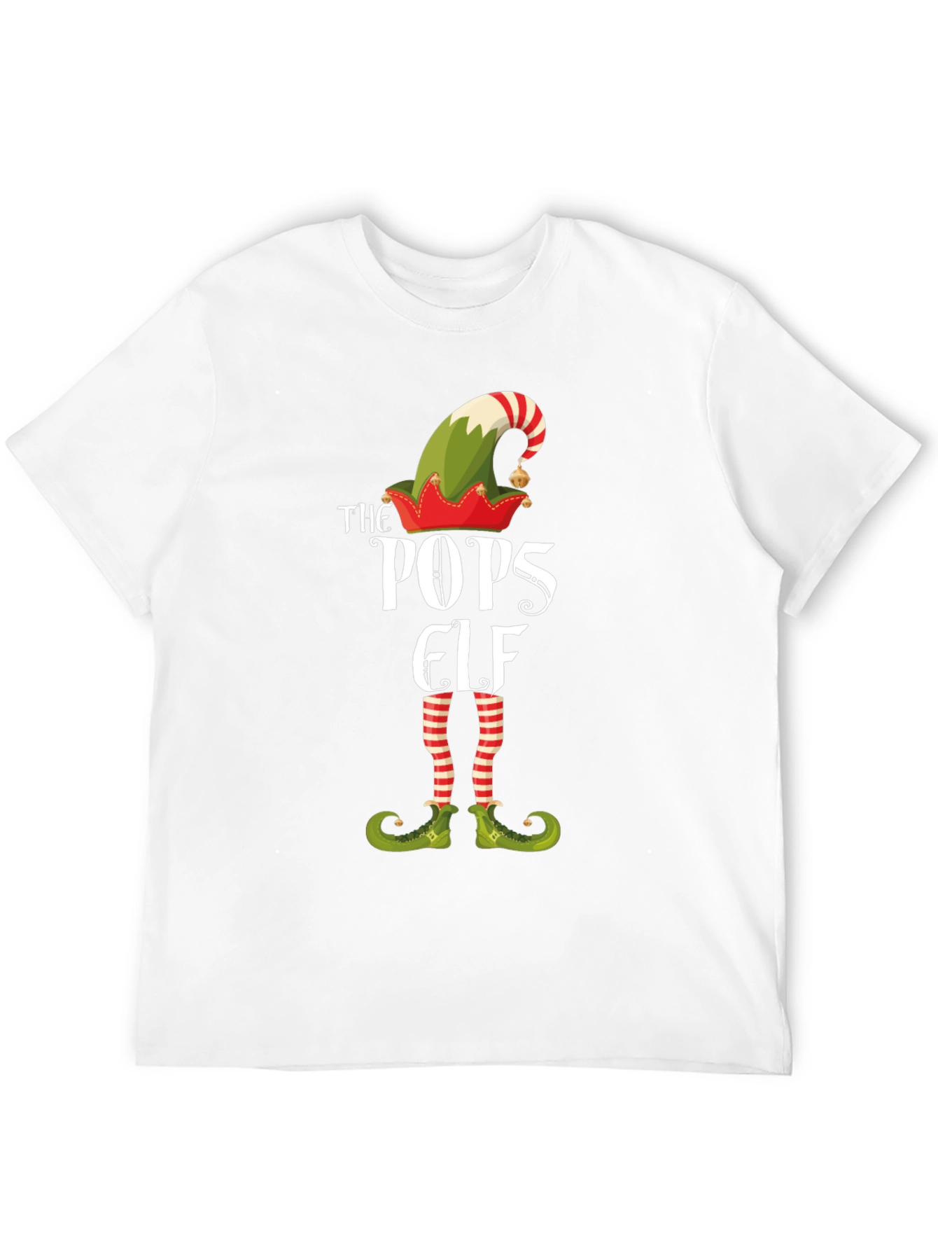 The Pops Elf Christmas Graphic Tee