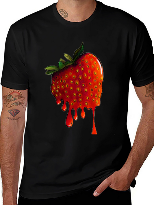 Strawberry Drip Graphic Tee