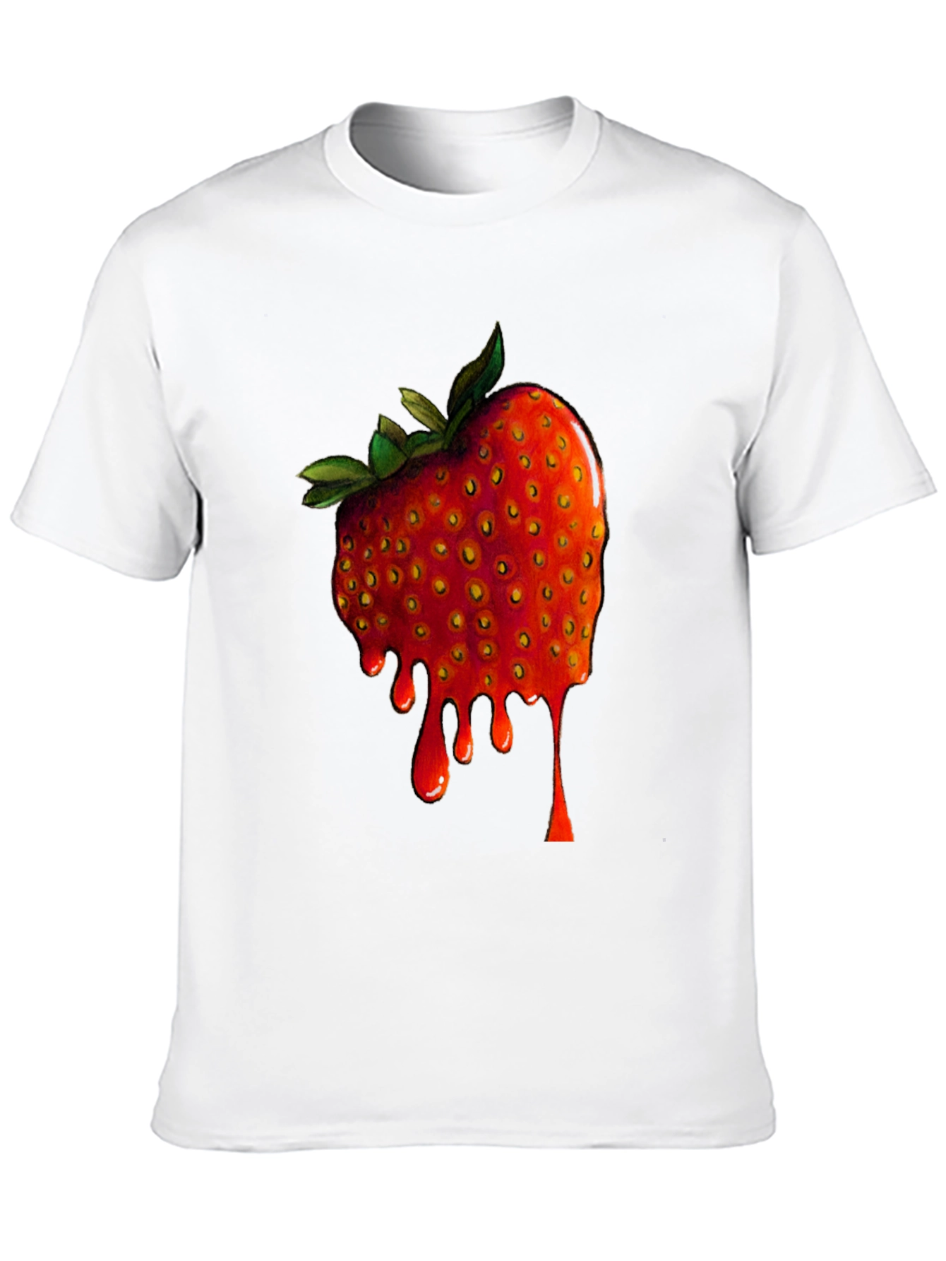 Strawberry Drip Graphic Tee