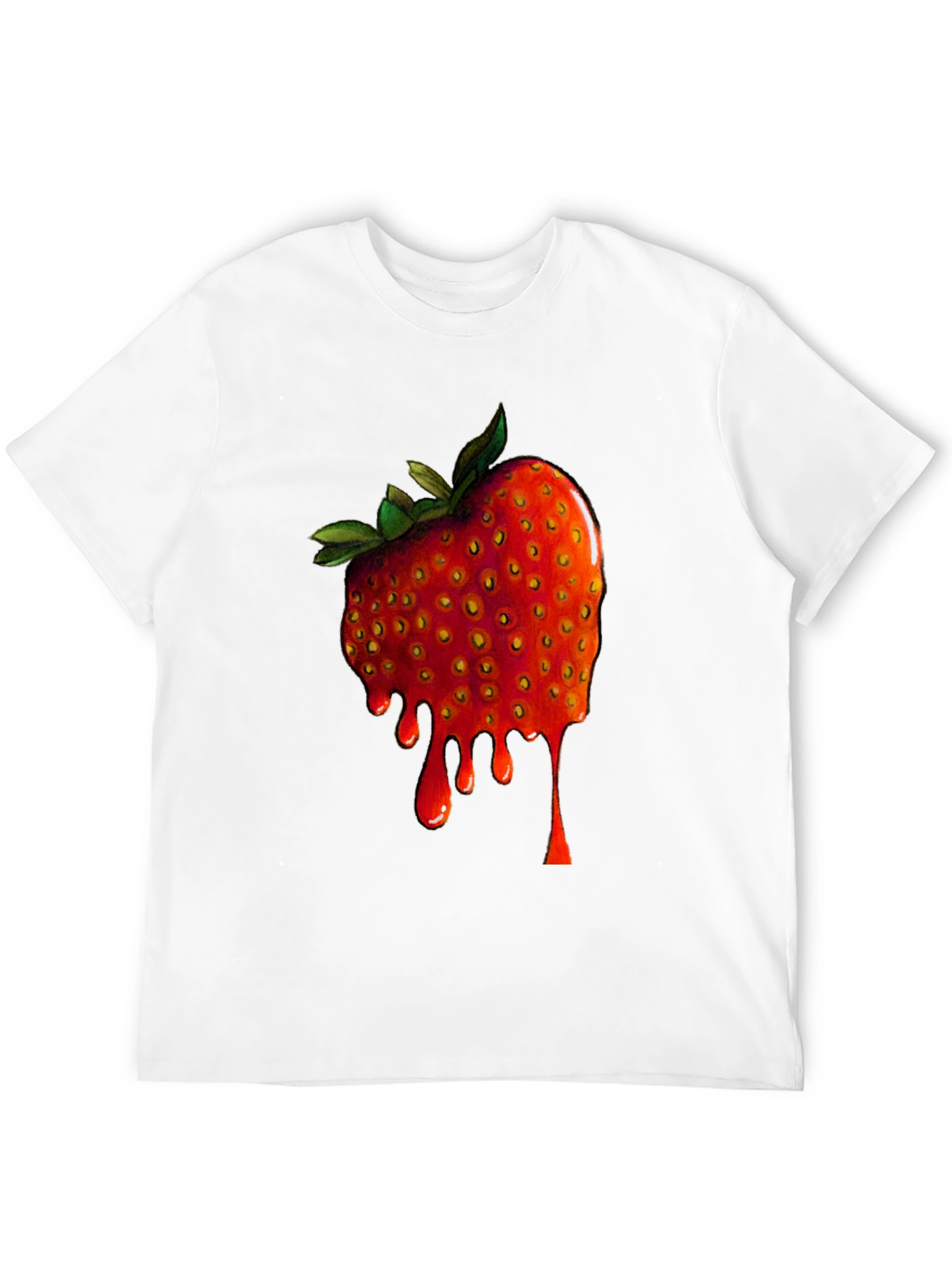 Strawberry Drip Graphic Tee