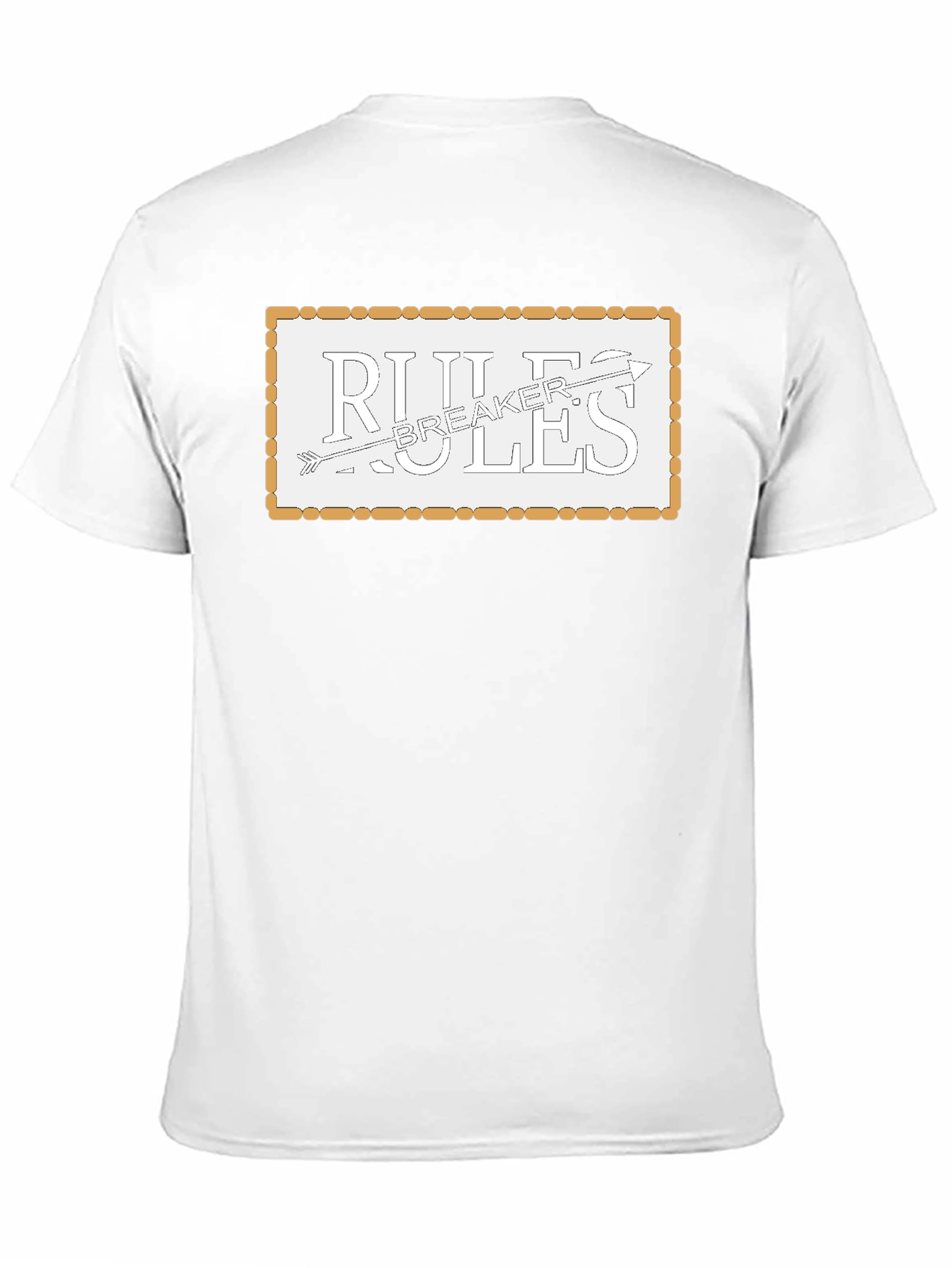 Rules Breaker Graphic Tee - Mens Black T-Shirt