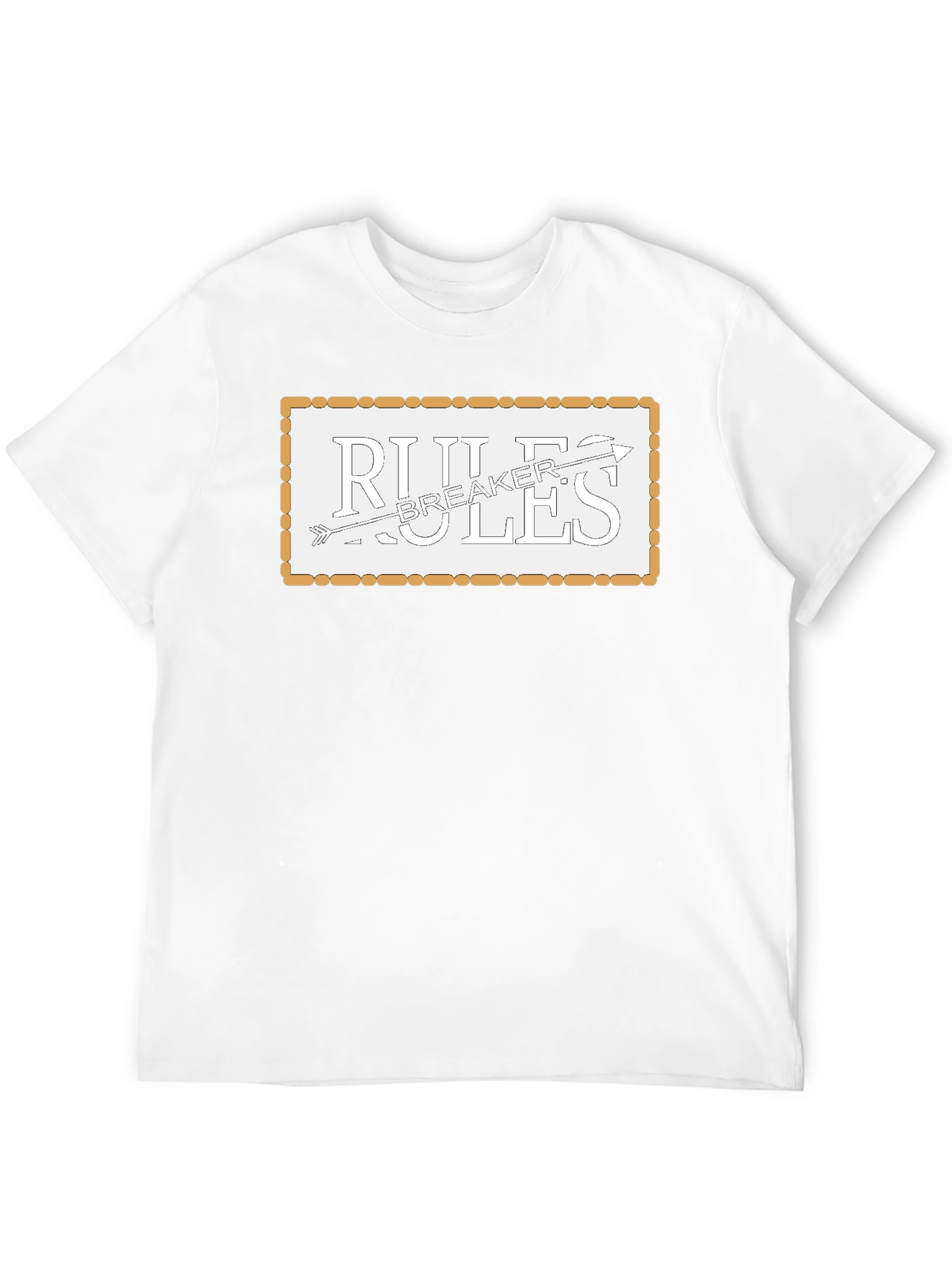 Rules Breaker Graphic Tee - Mens Black T-Shirt
