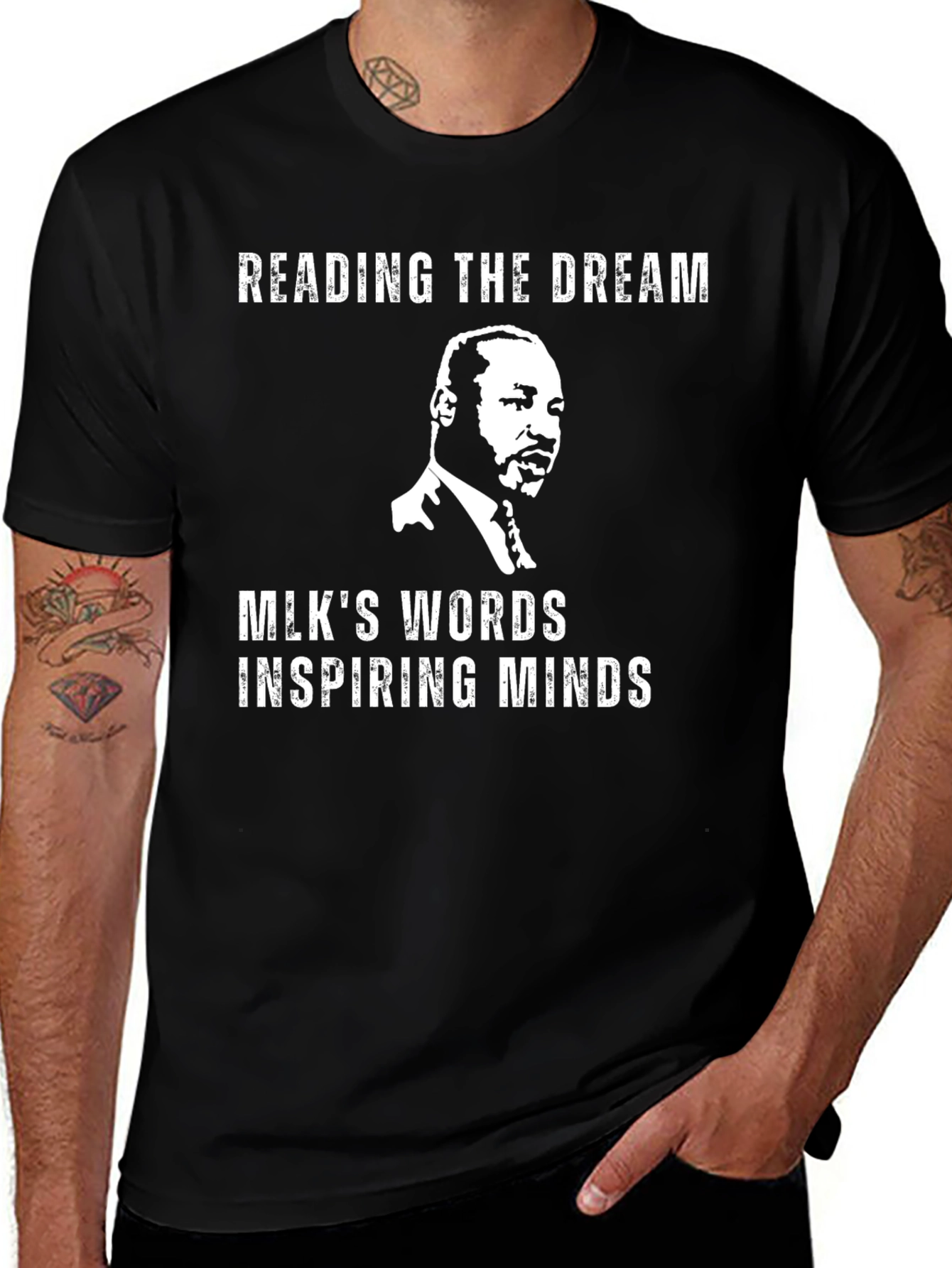 Reading the Dream MLK Tee
