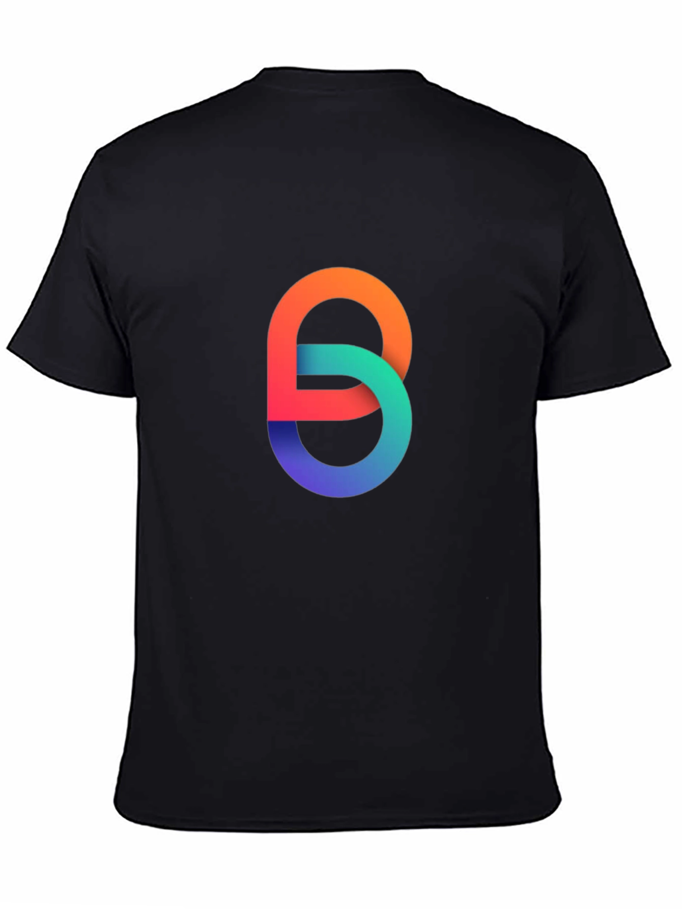 Modern Abstract Infinity Loop Graphic T-Shirt