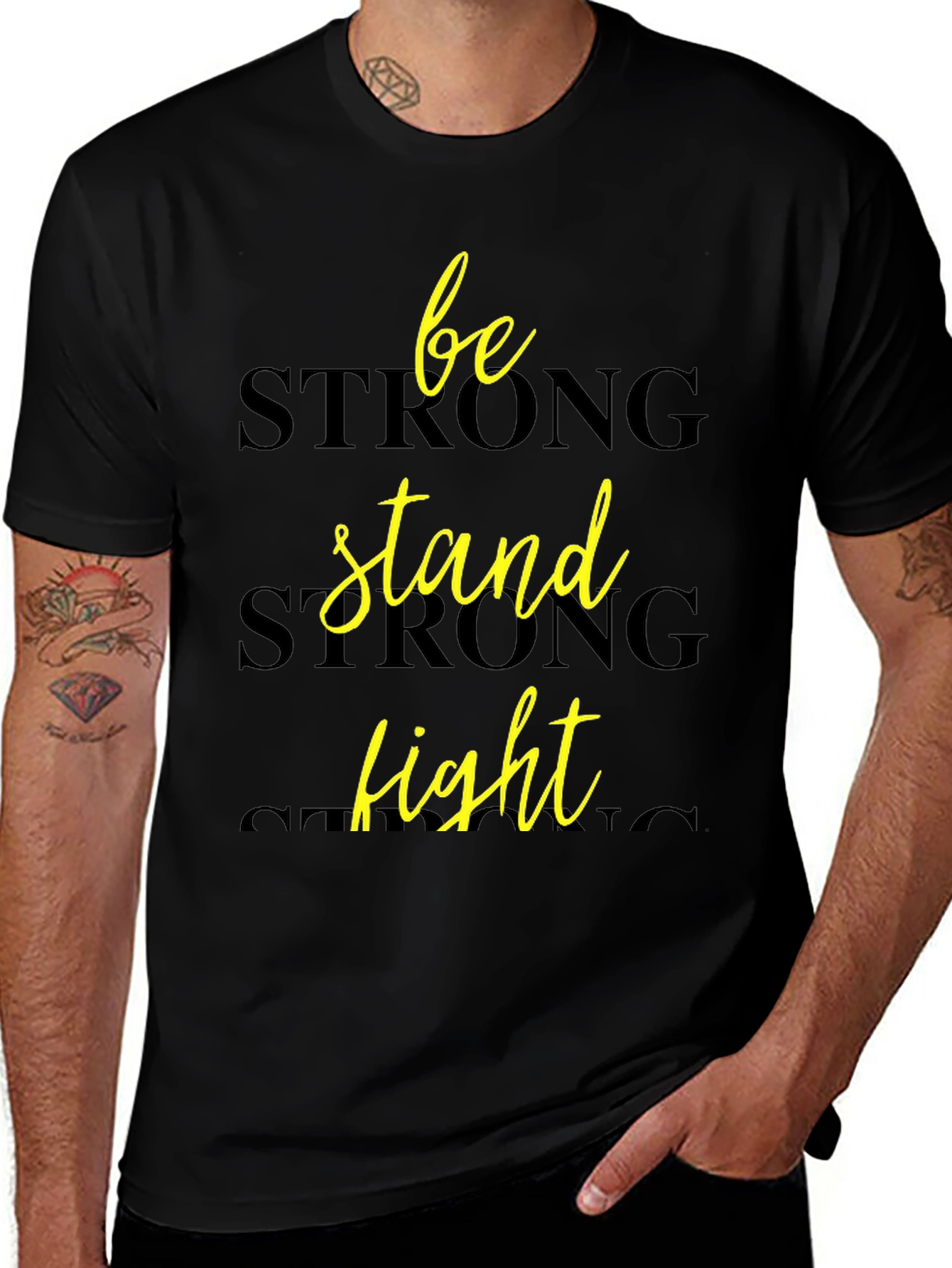 Be Strong Stand Fight - Graphic Tee