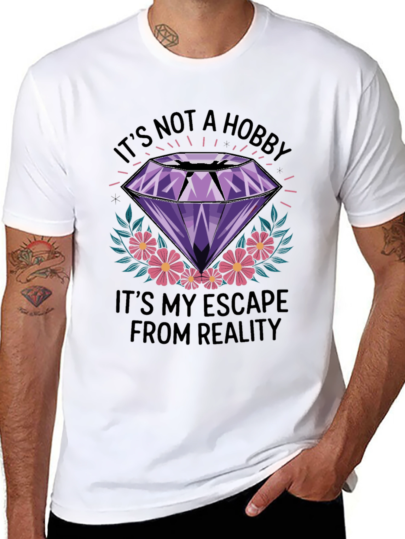 Diamond Escape T-Shirt - Hobbyist Apparel