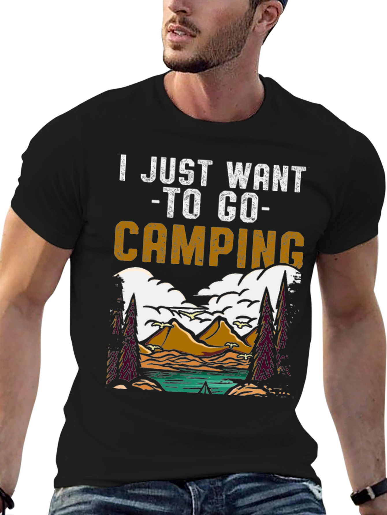 Camping Adventure Graphic Tee - Nature Lovers T-Shirt