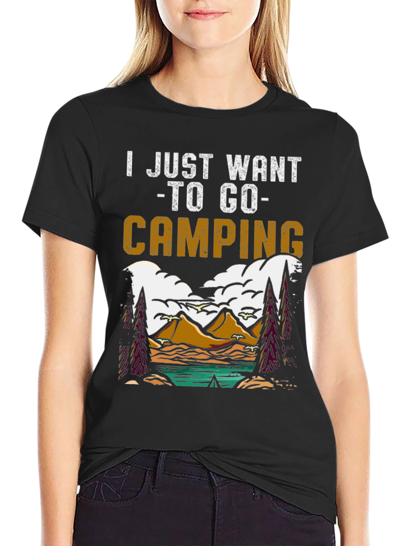 Camping Adventure Graphic Tee - Nature Lovers T-Shirt