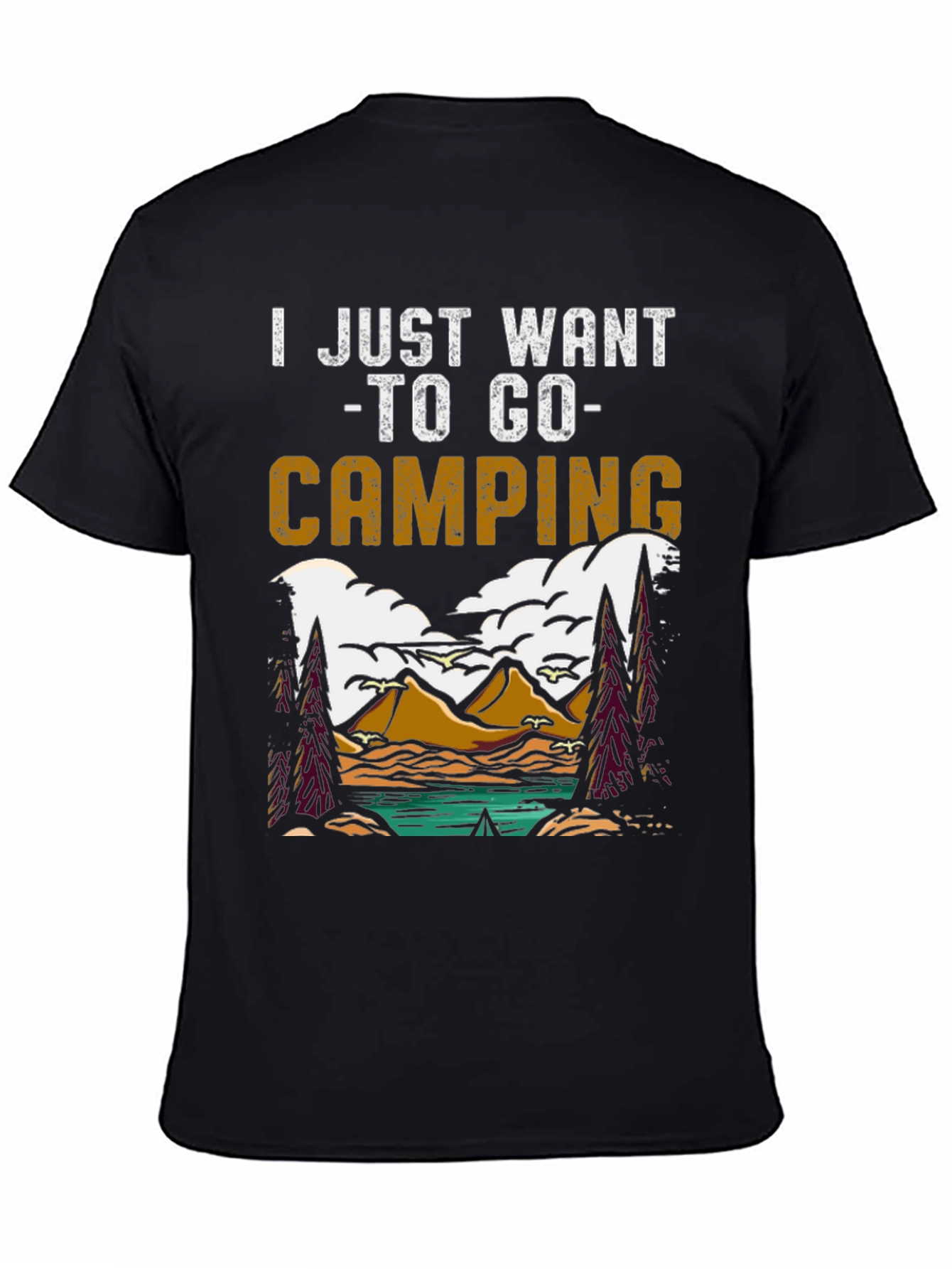 Camping Adventure Graphic Tee - Nature Lovers T-Shirt