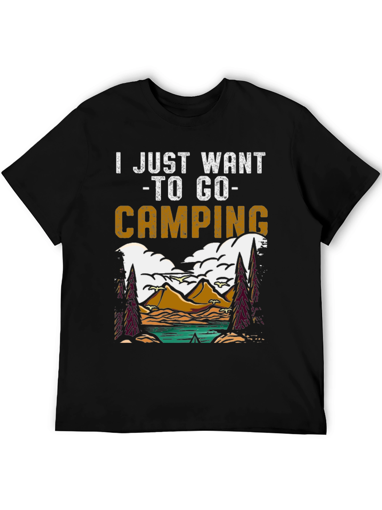 Camping Adventure Graphic Tee - Nature Lovers T-Shirt