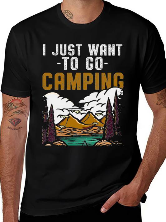 Camping Adventure Graphic Tee - Nature Lovers T-Shirt