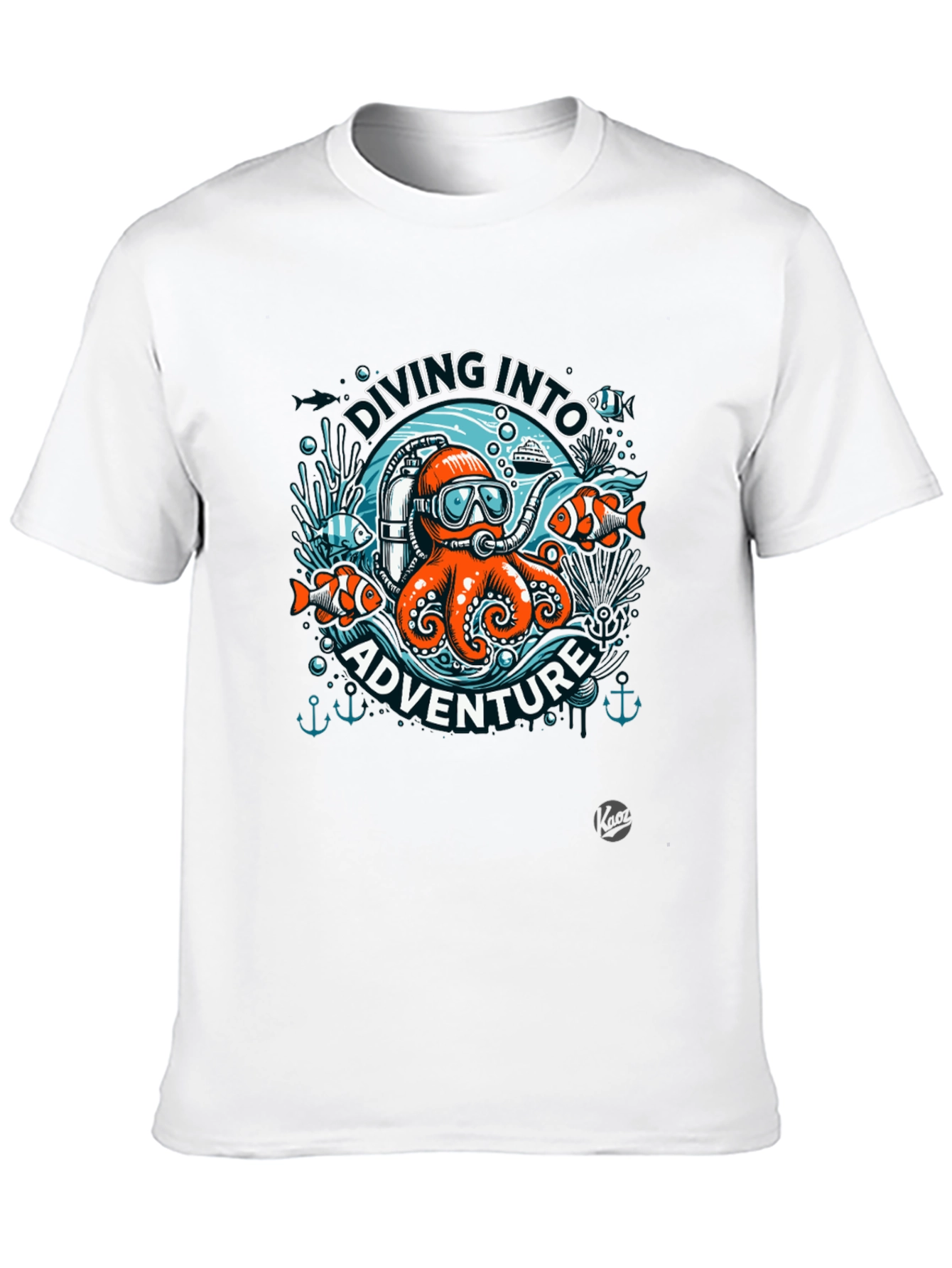 Diving Into Adventure Graphic Tee