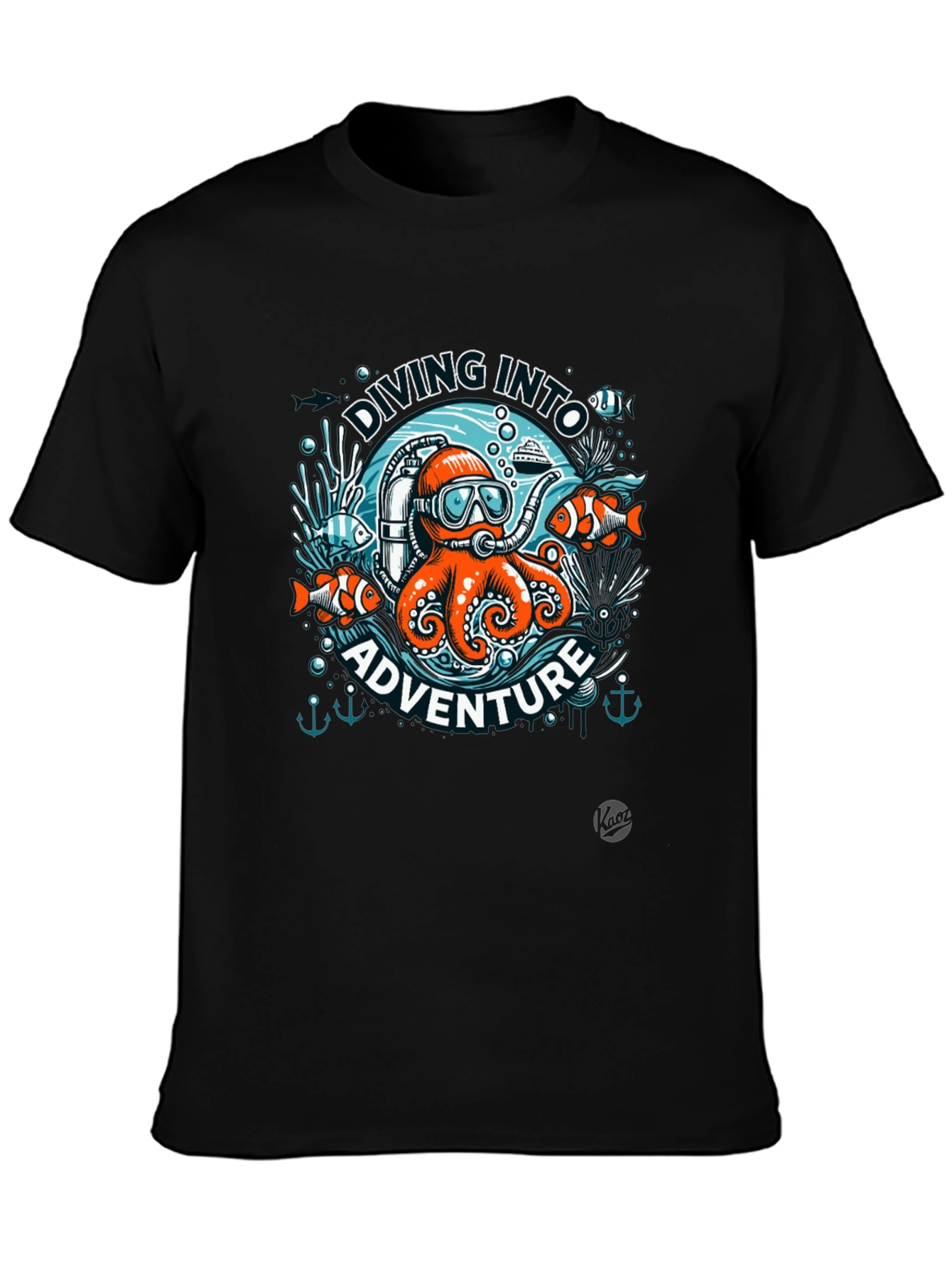 Diving Into Adventure Graphic Tee