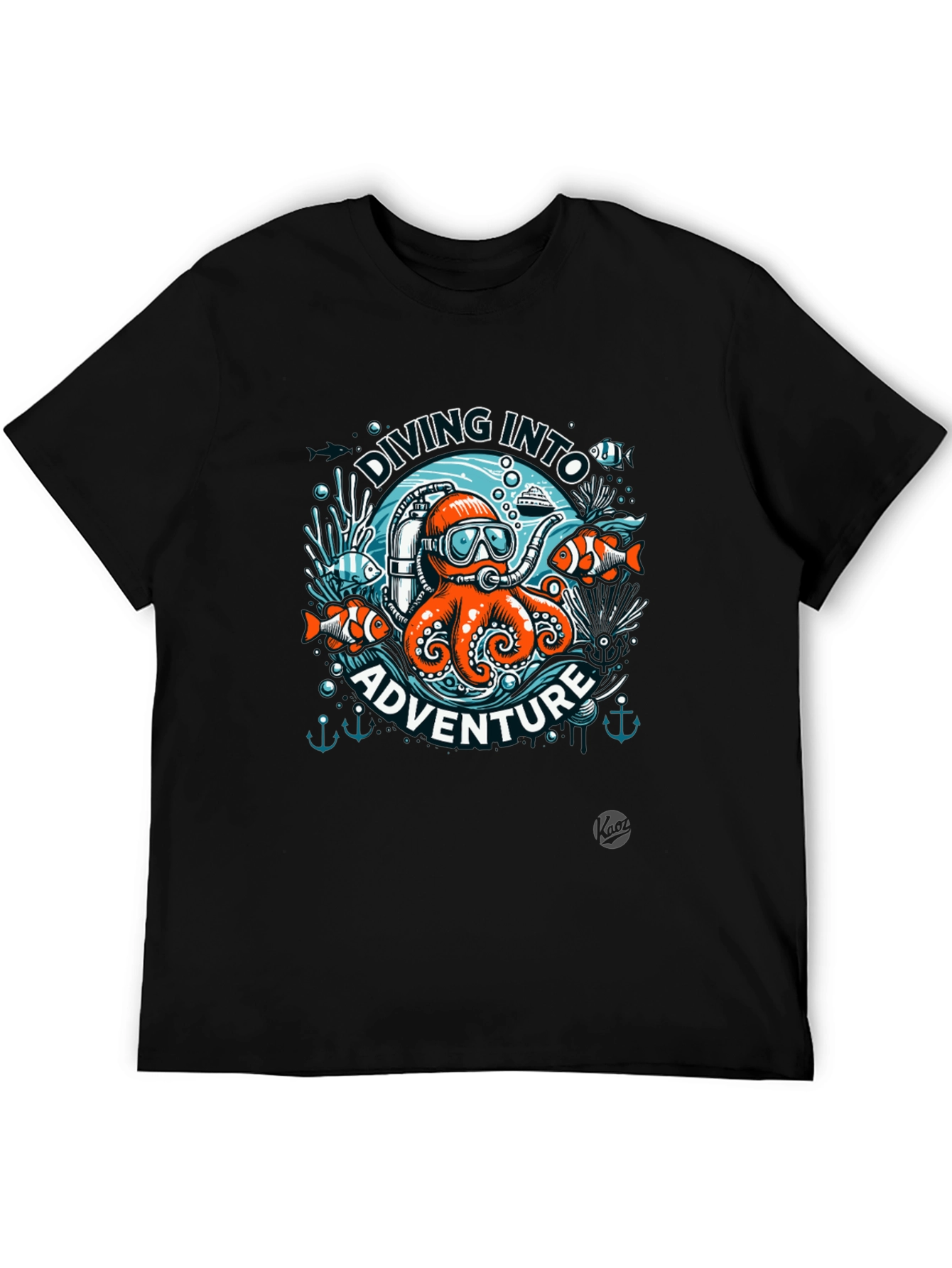 Diving Into Adventure Graphic Tee