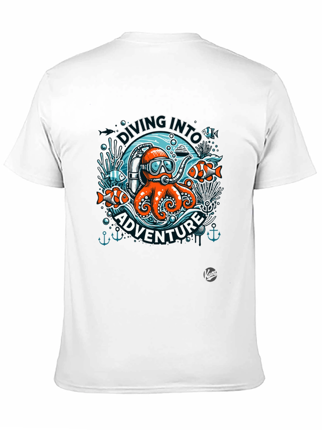 Diving Into Adventure Graphic Tee