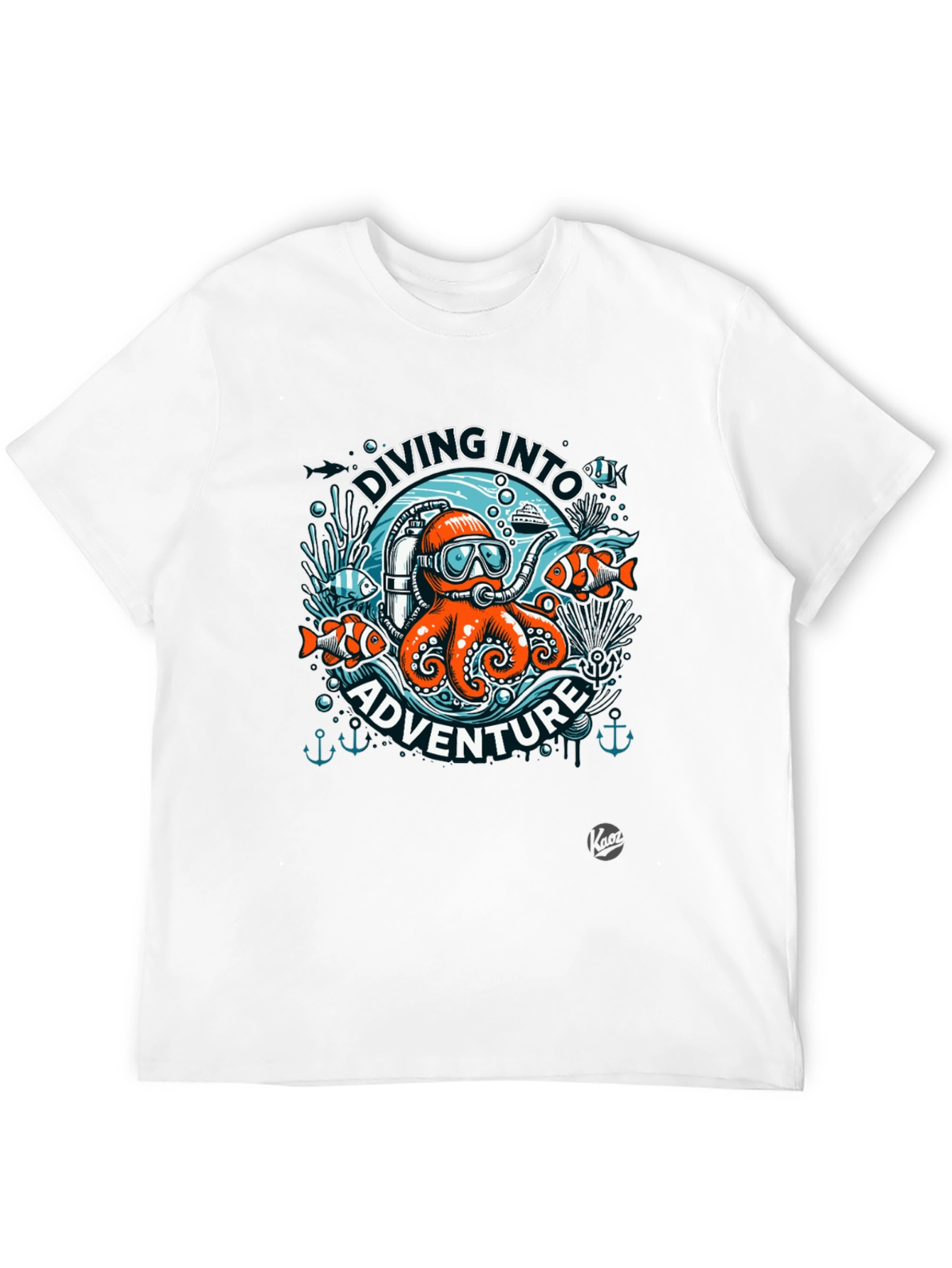 Diving Into Adventure Graphic Tee