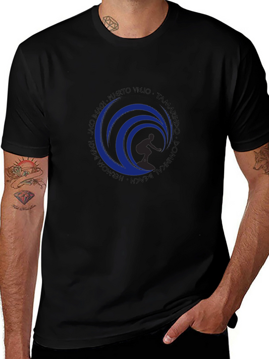 Surfer Destination Graphic Tee - Costa Rica Surf Spots T-Shirt
