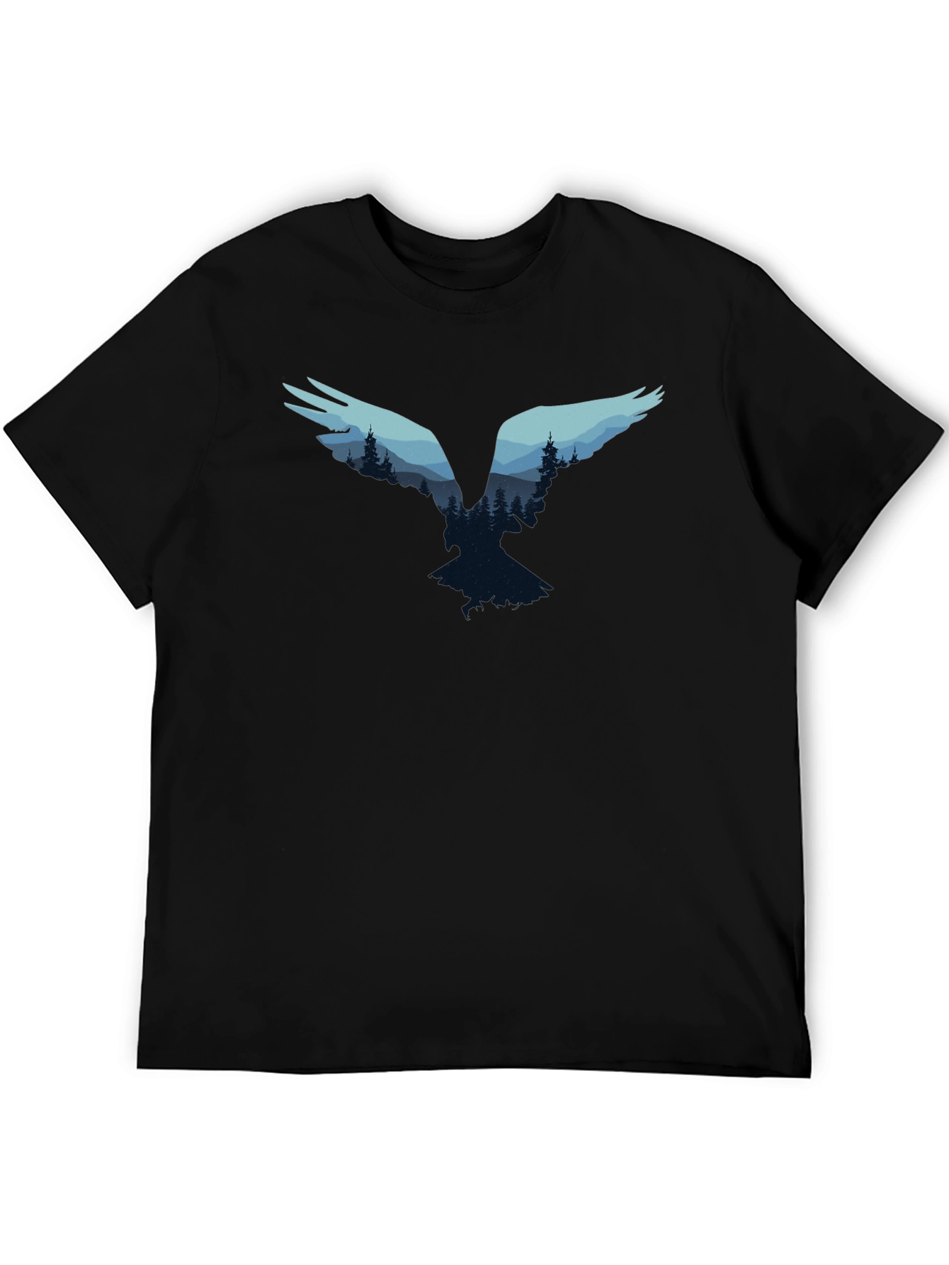 Nature Silhouette Graphic T-Shirt