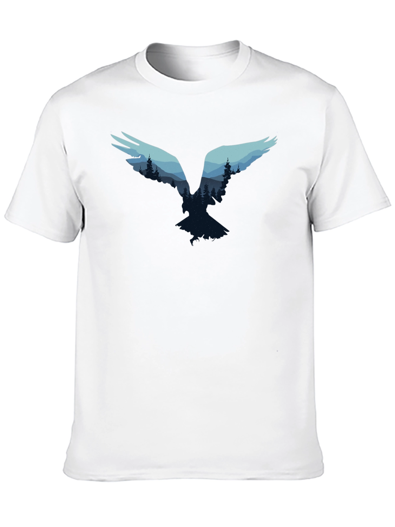 Nature Silhouette Graphic T-Shirt