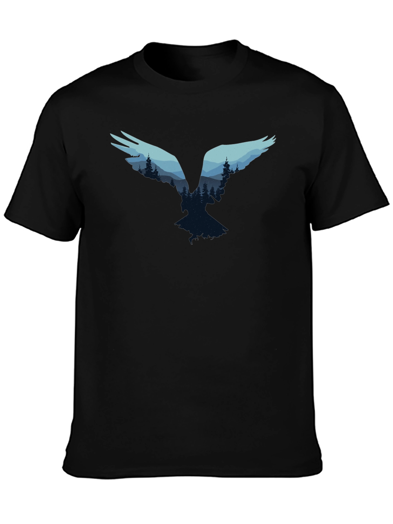 Nature Silhouette Graphic T-Shirt