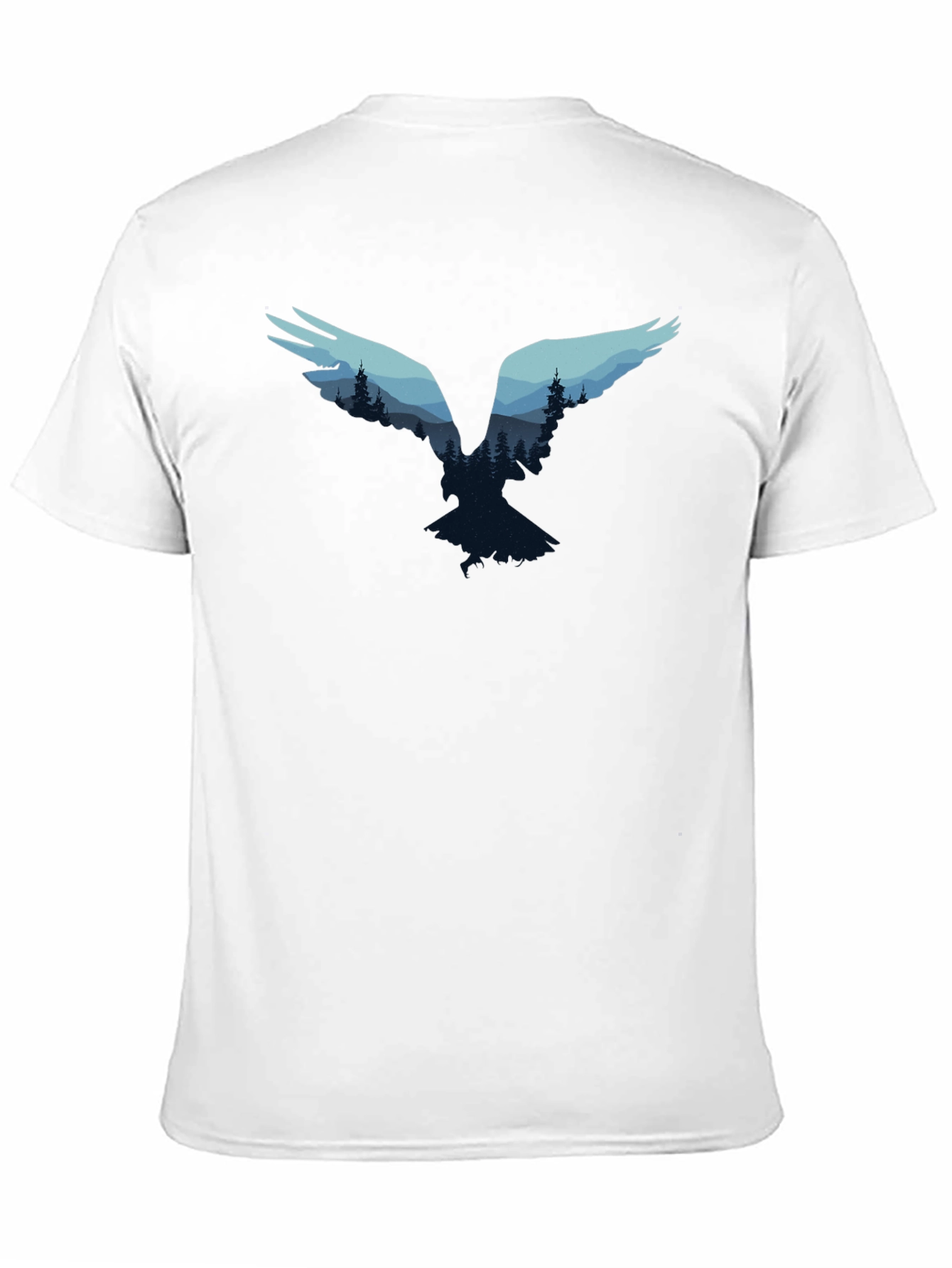 Nature Silhouette Graphic T-Shirt
