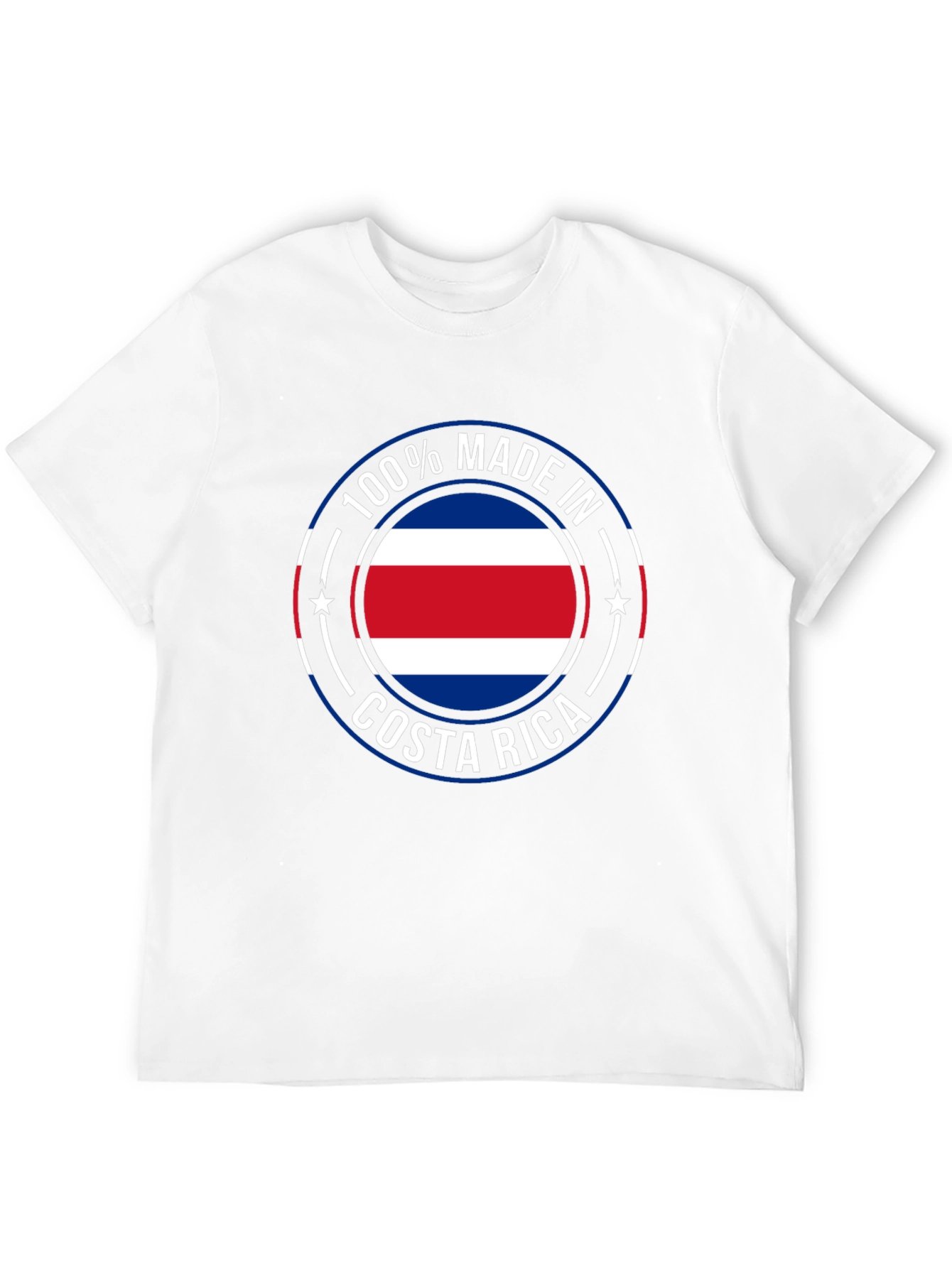 Costa Rica Made T-Shirt - Black Cotton Tee