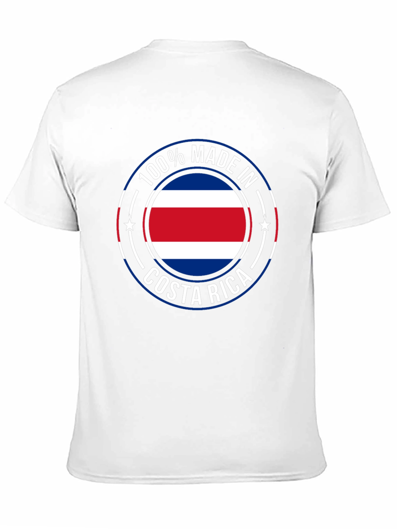 Costa Rica Made T-Shirt - Black Cotton Tee