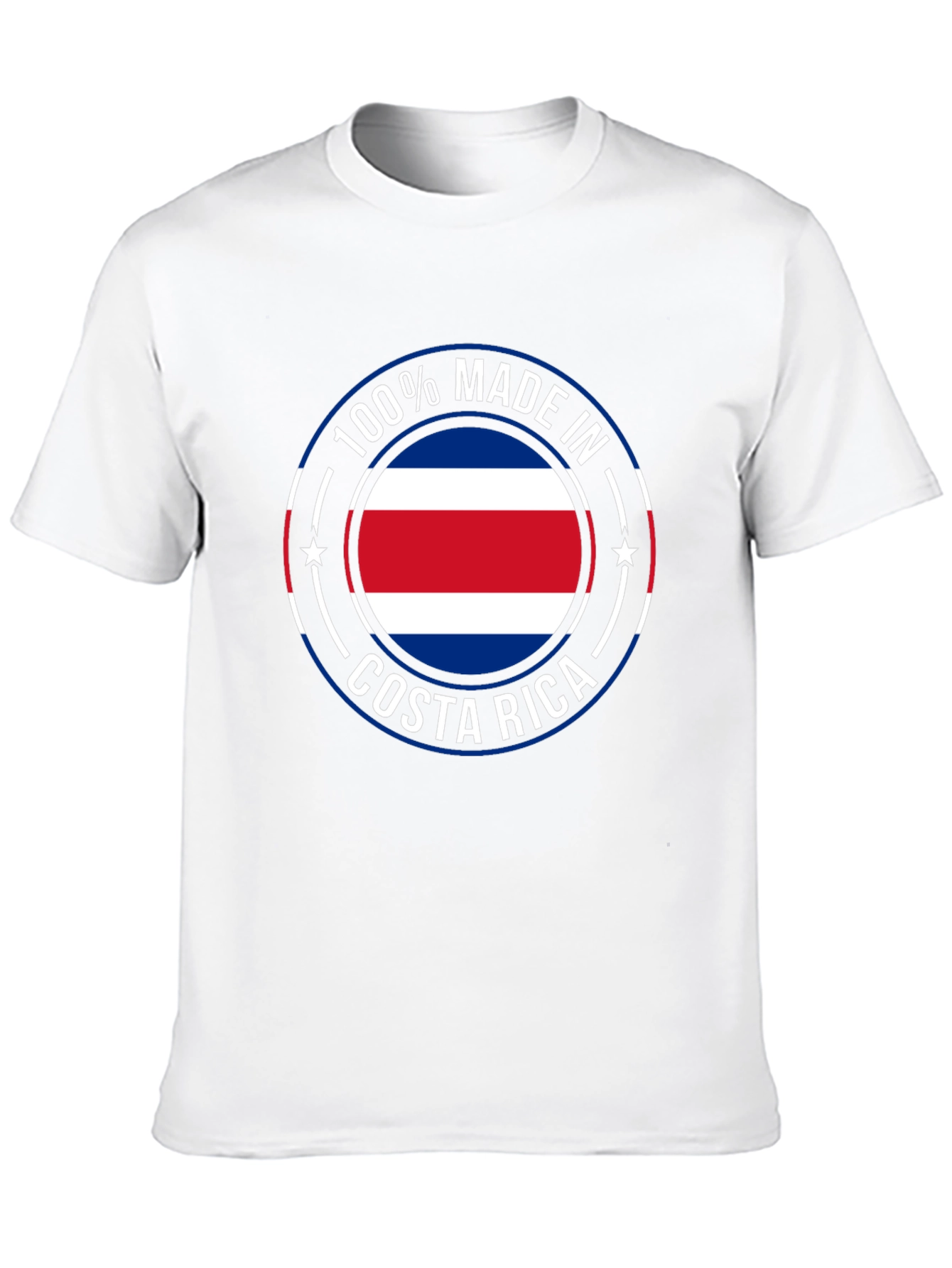 Costa Rica Made T-Shirt - Black Cotton Tee