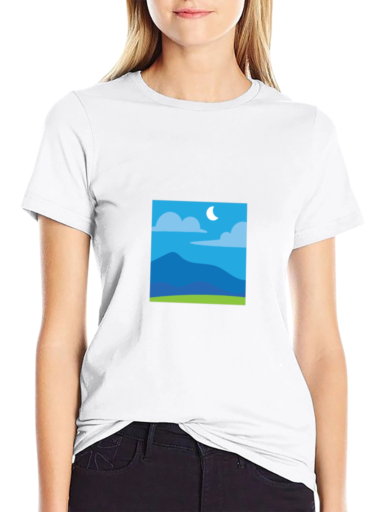 Mountain Moon Black Tee