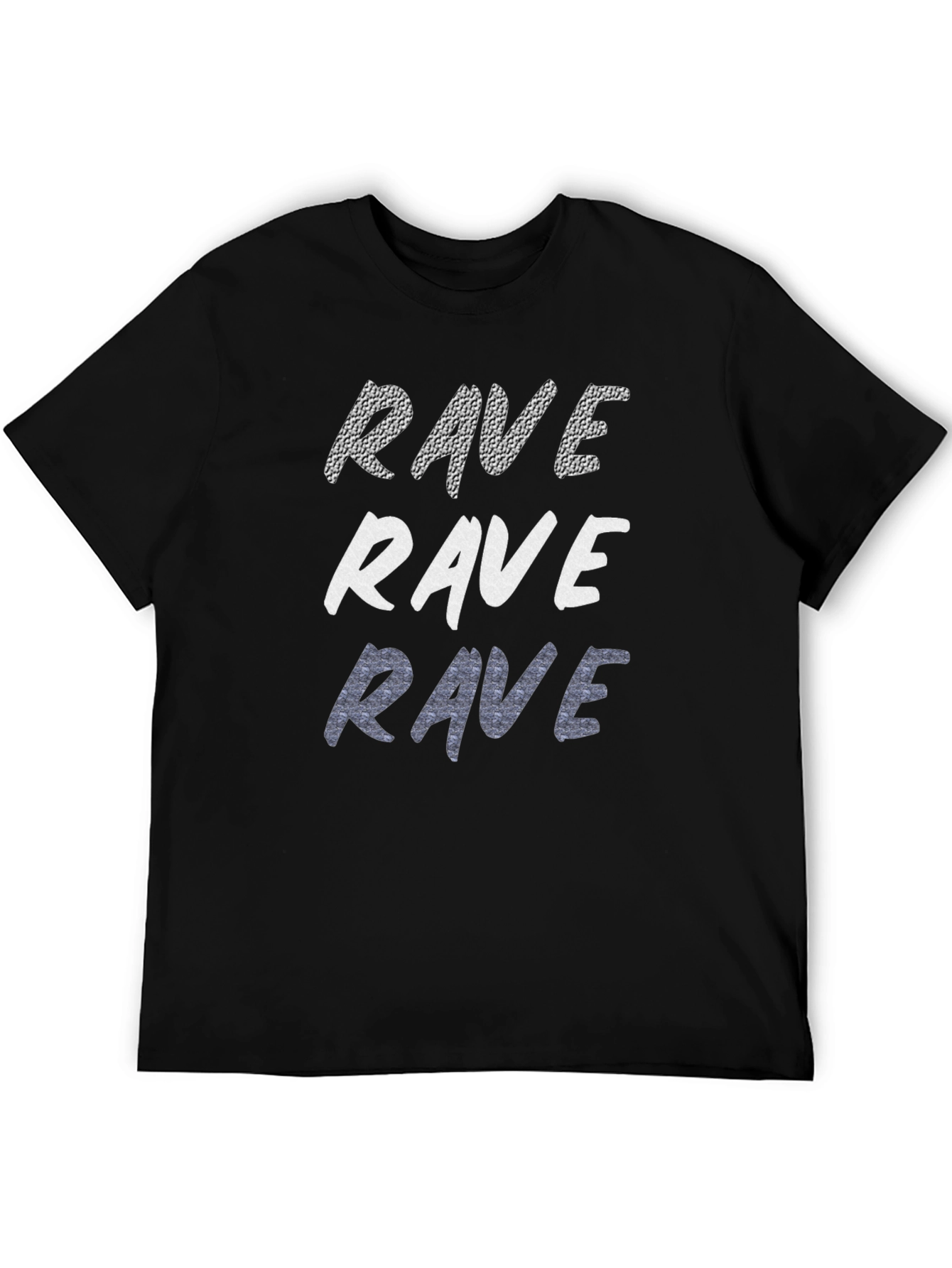 Rave Graphic T-Shirt Casual Cotton Tee
