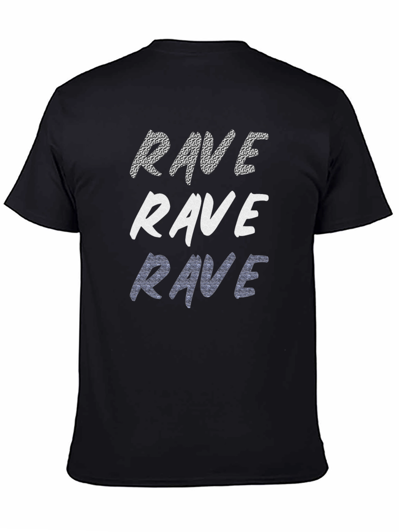 Rave Graphic T-Shirt Casual Cotton Tee