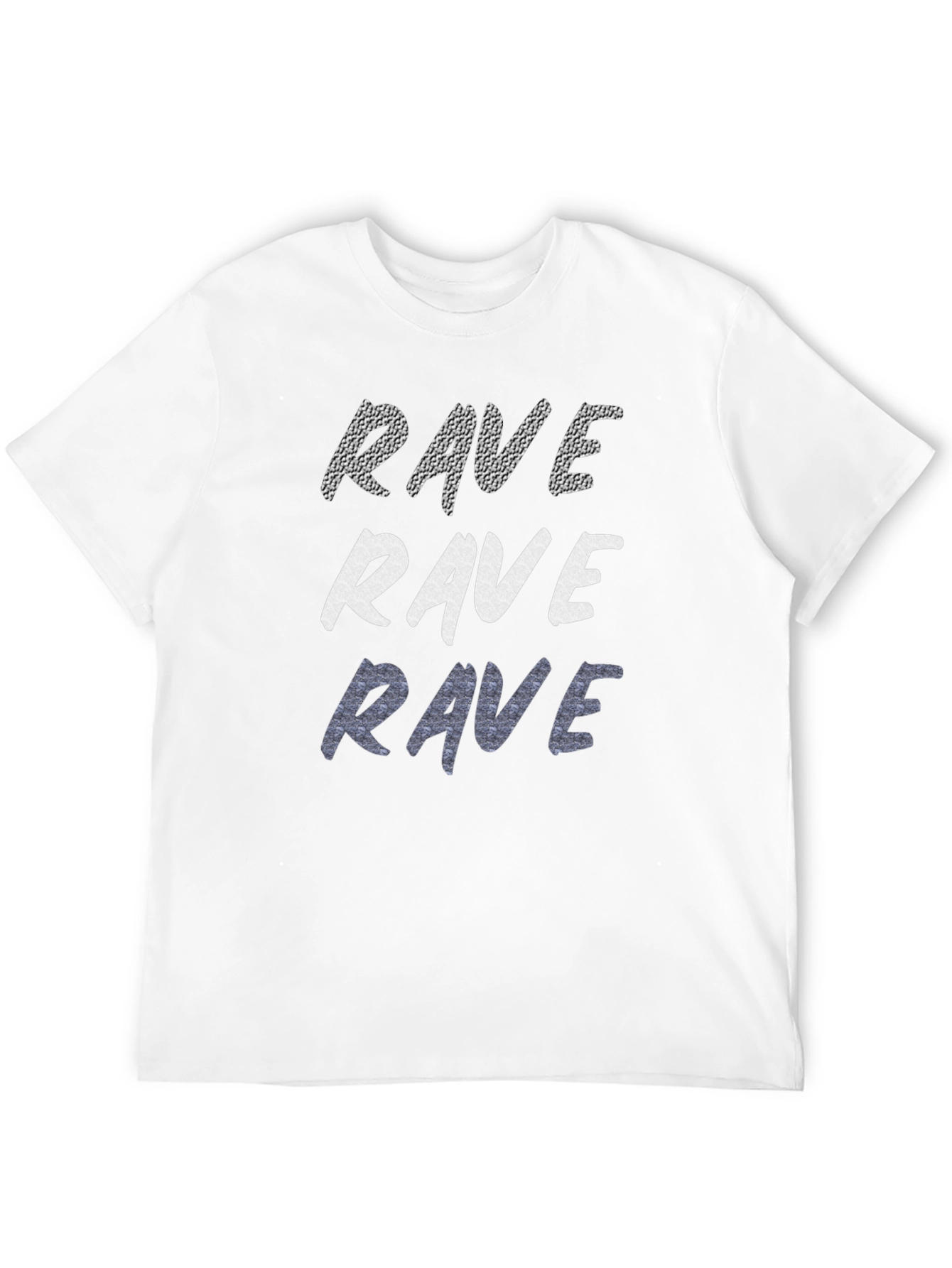 Rave Graphic T-Shirt Casual Cotton Tee