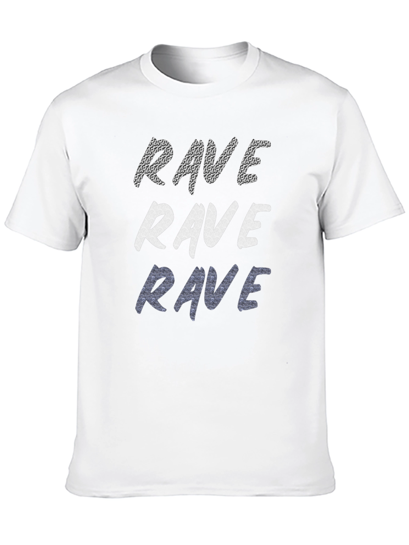 Rave Graphic T-Shirt Casual Cotton Tee