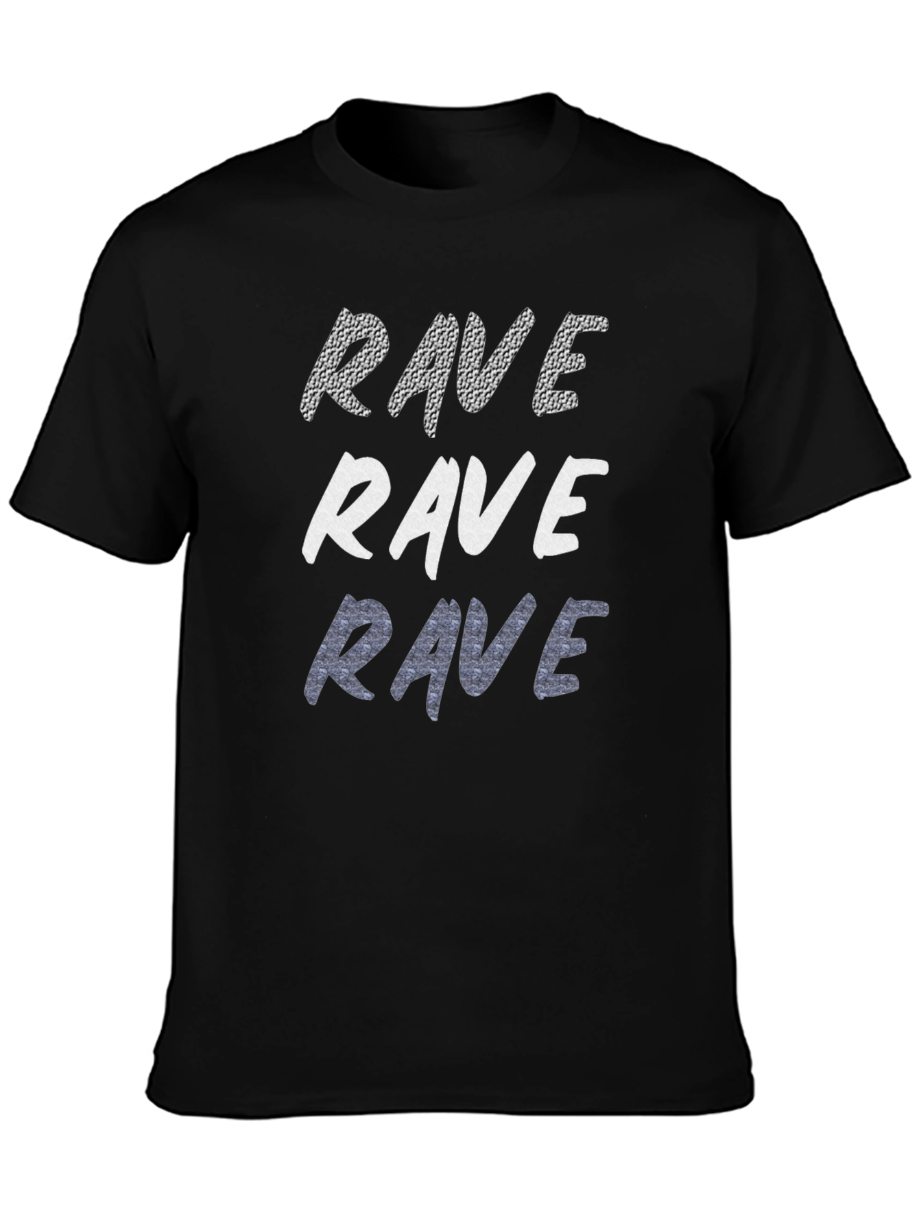 Rave Graphic T-Shirt Casual Cotton Tee