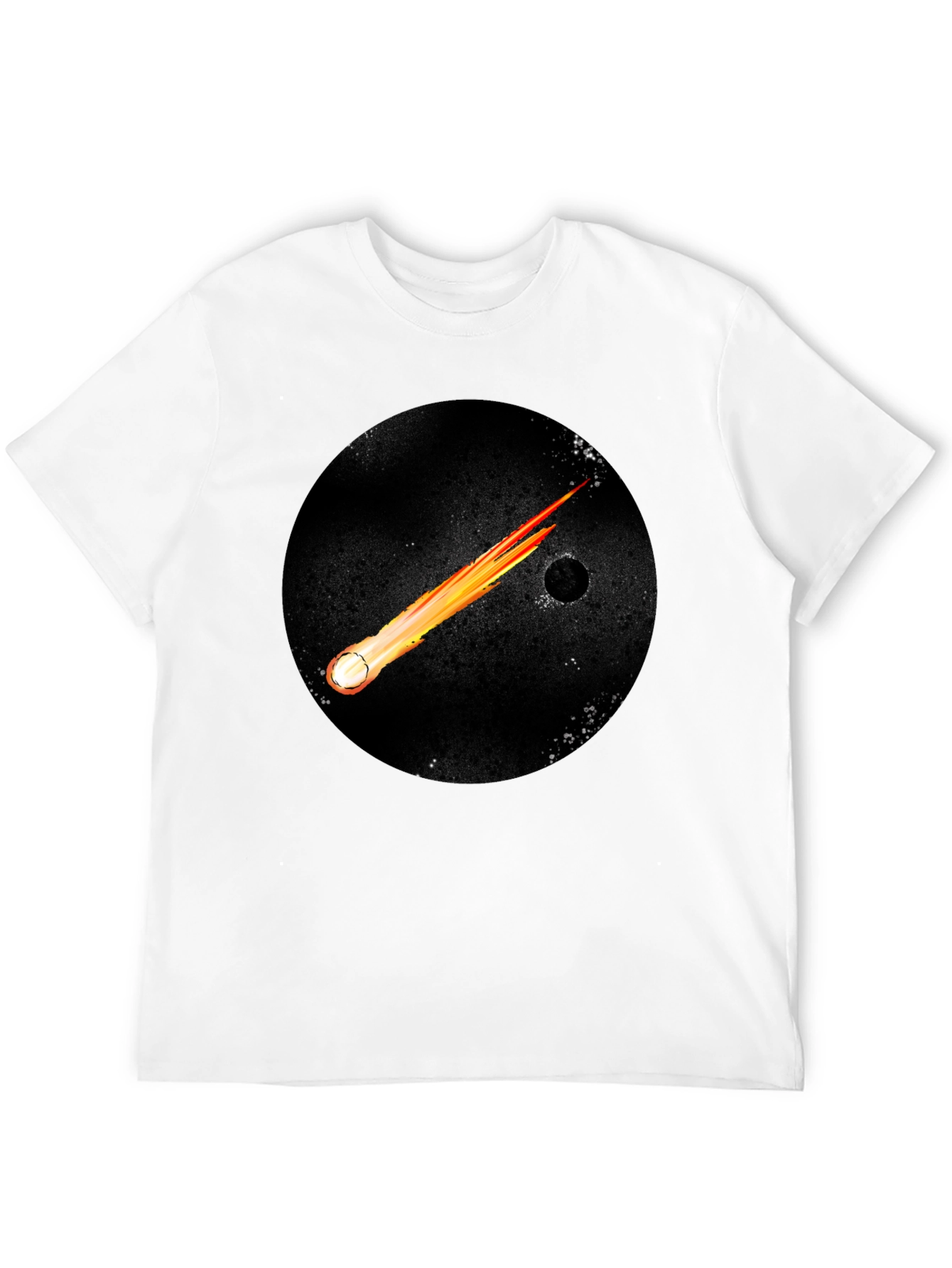 Cosmic Comet Black T-Shirt