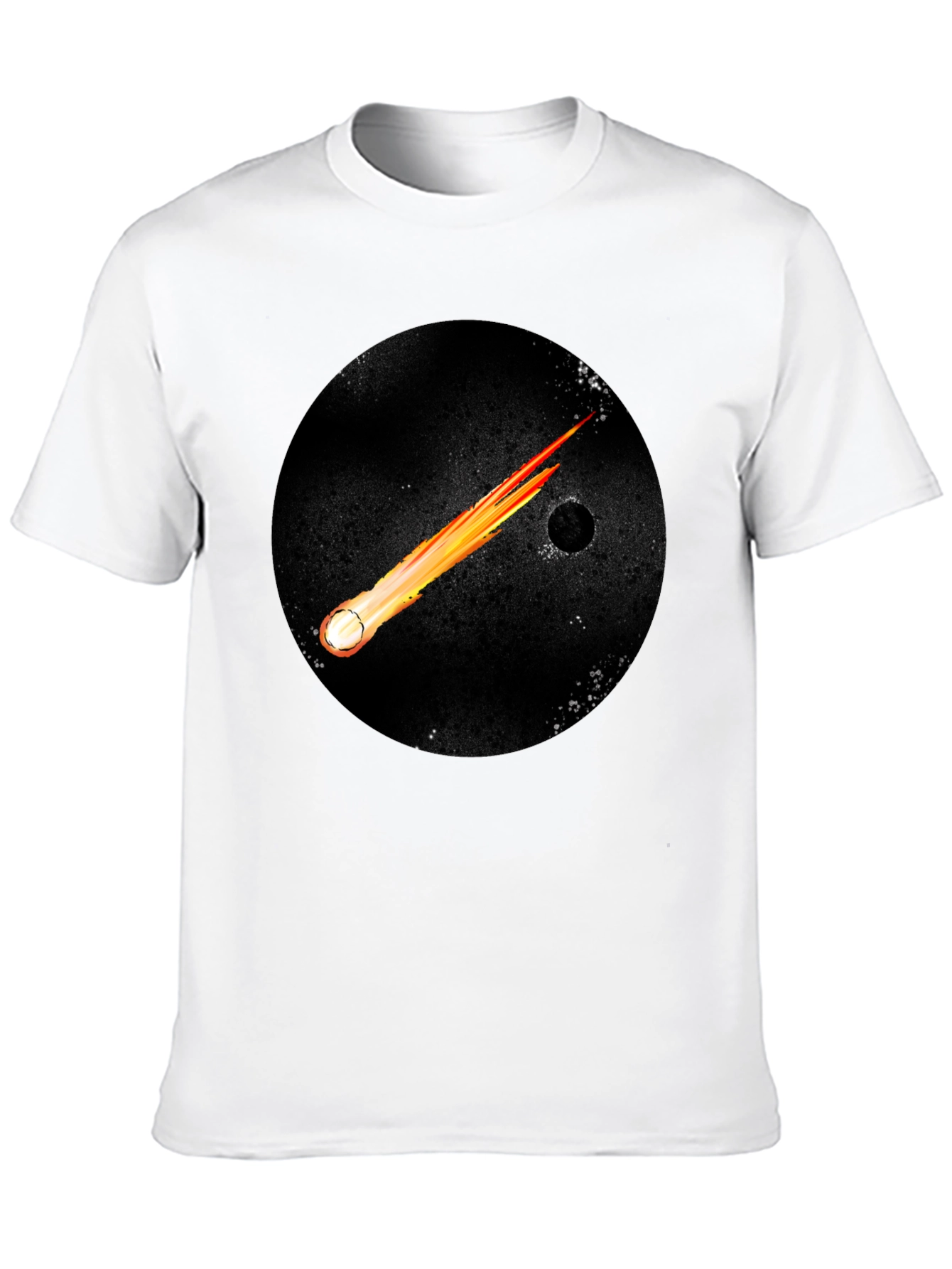 Cosmic Comet Black T-Shirt
