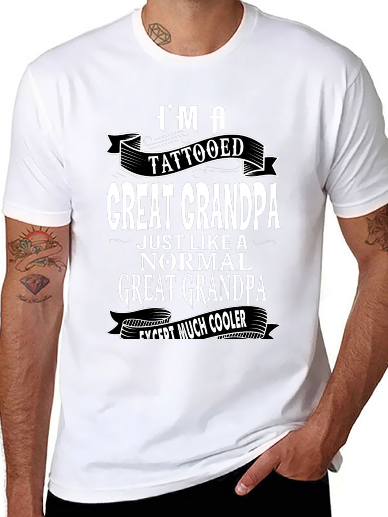 Tattooed Great Grandpa T-Shirt