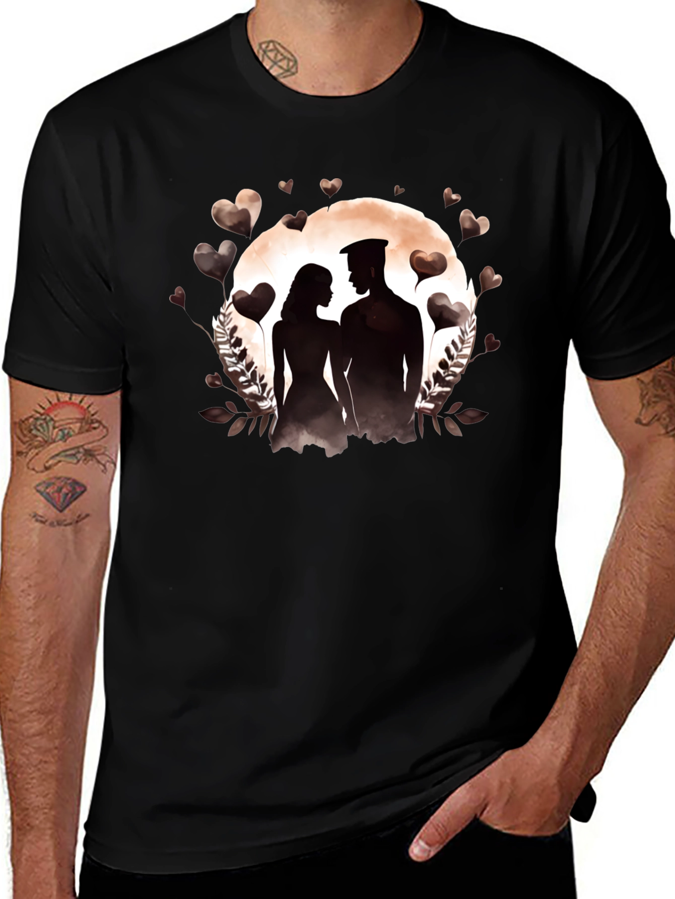 Romantic Silhouette T-Shirt