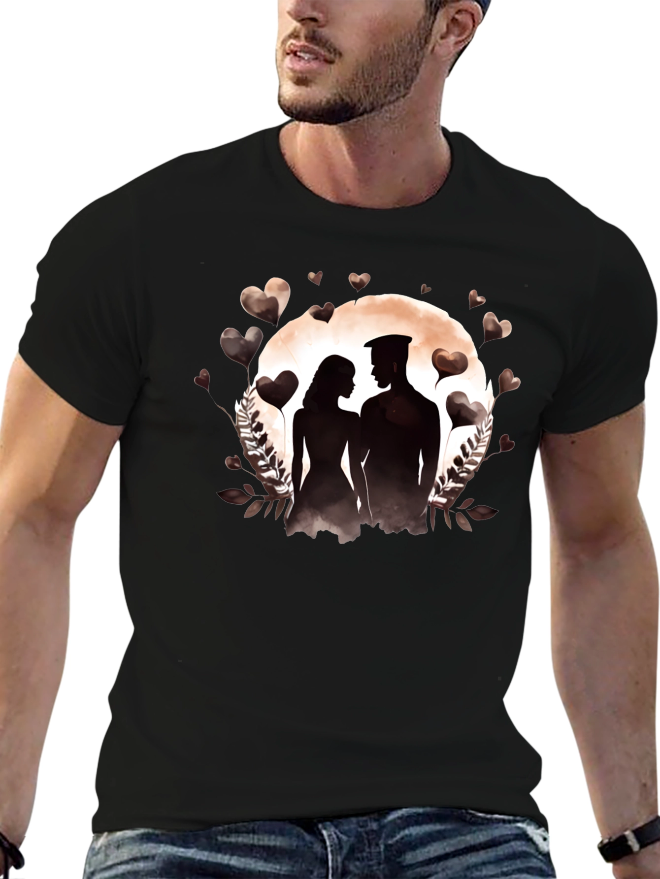 Romantic Silhouette T-Shirt