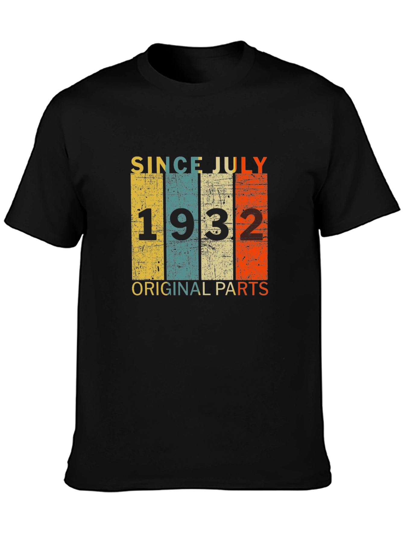 Since July 1932 Original Parts Black T-Shirt