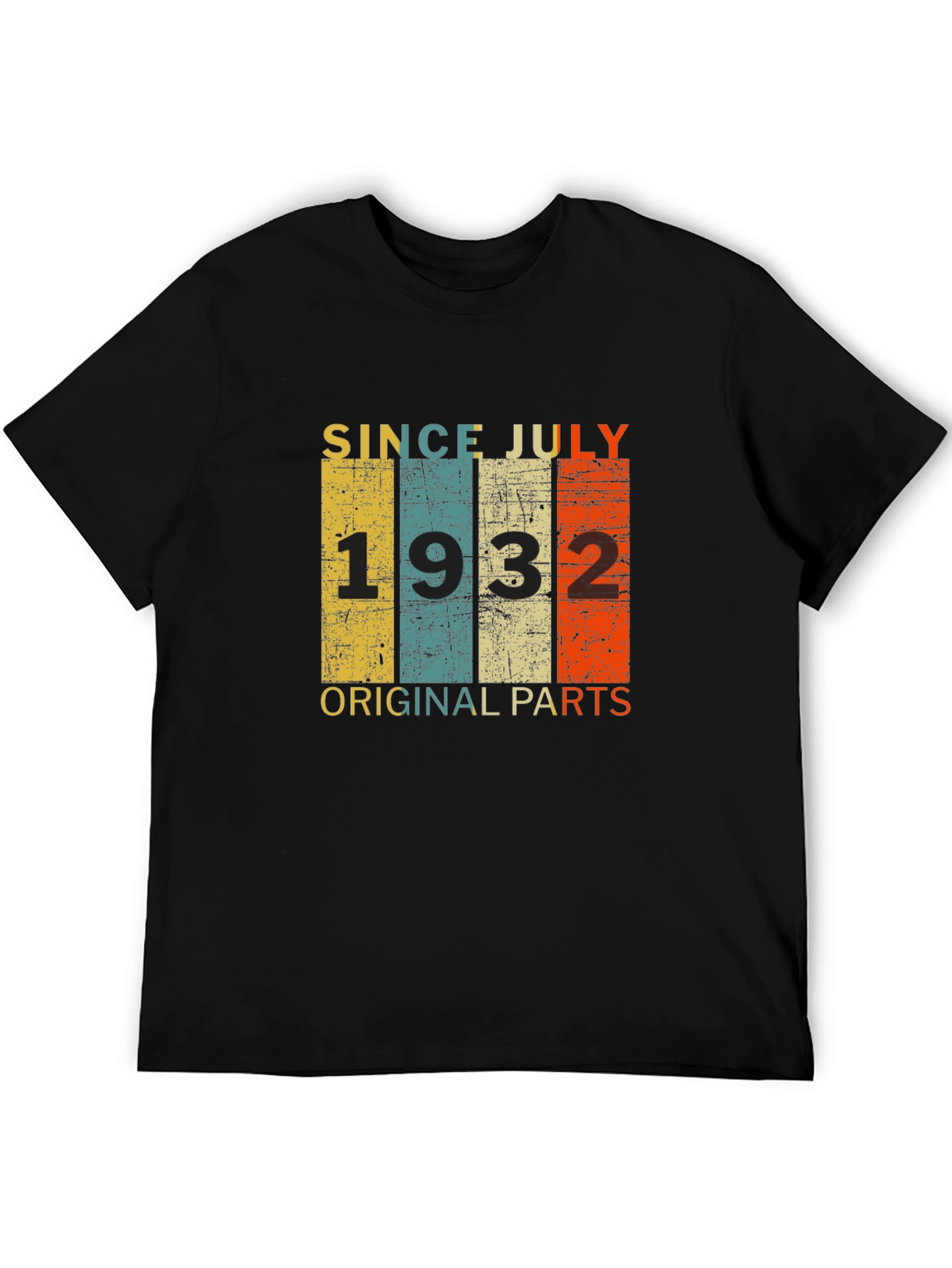 Since July 1932 Original Parts Black T-Shirt