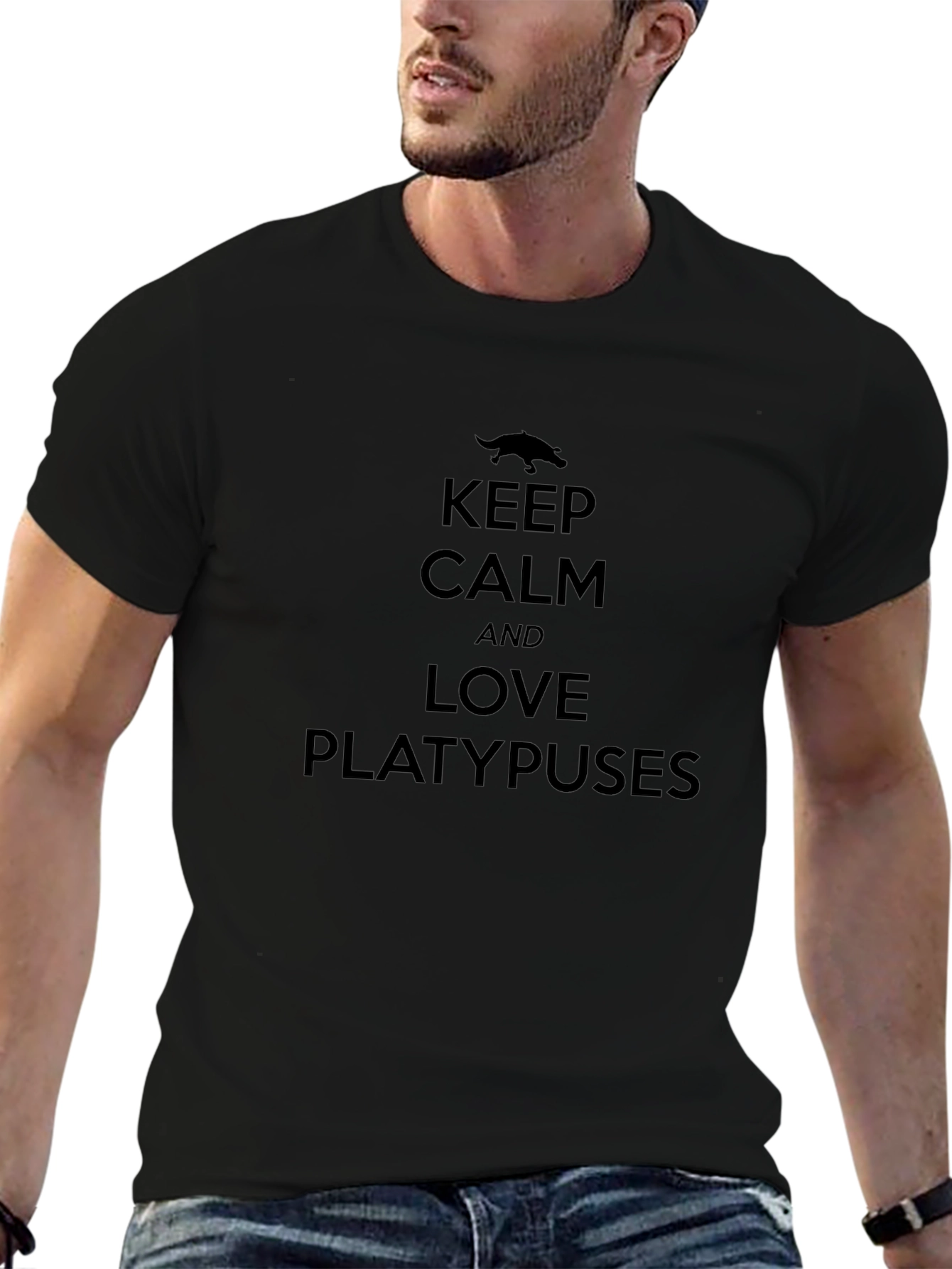Keep Calm and Love Platypuses T-Shirt