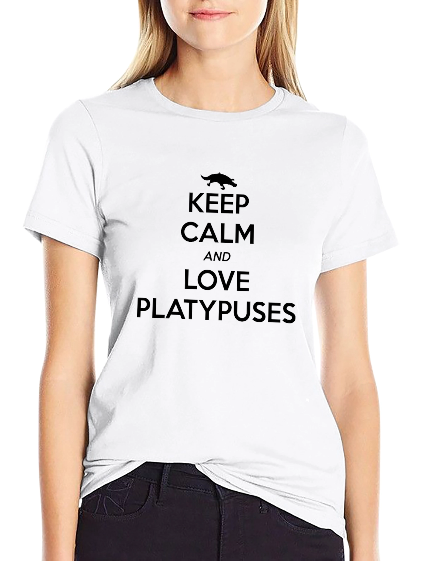 Keep Calm and Love Platypuses T-Shirt
