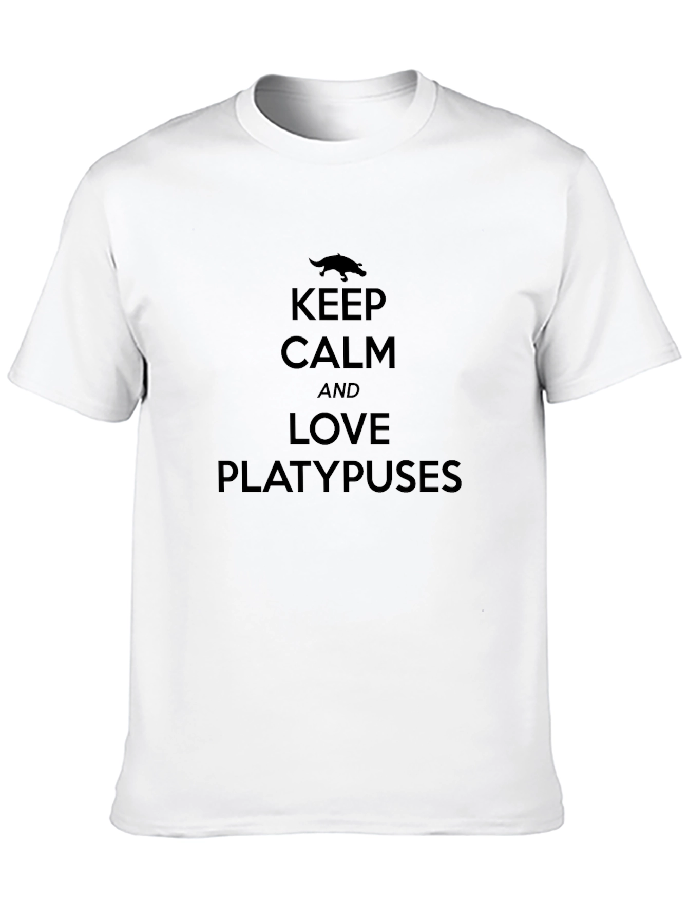 Keep Calm and Love Platypuses T-Shirt