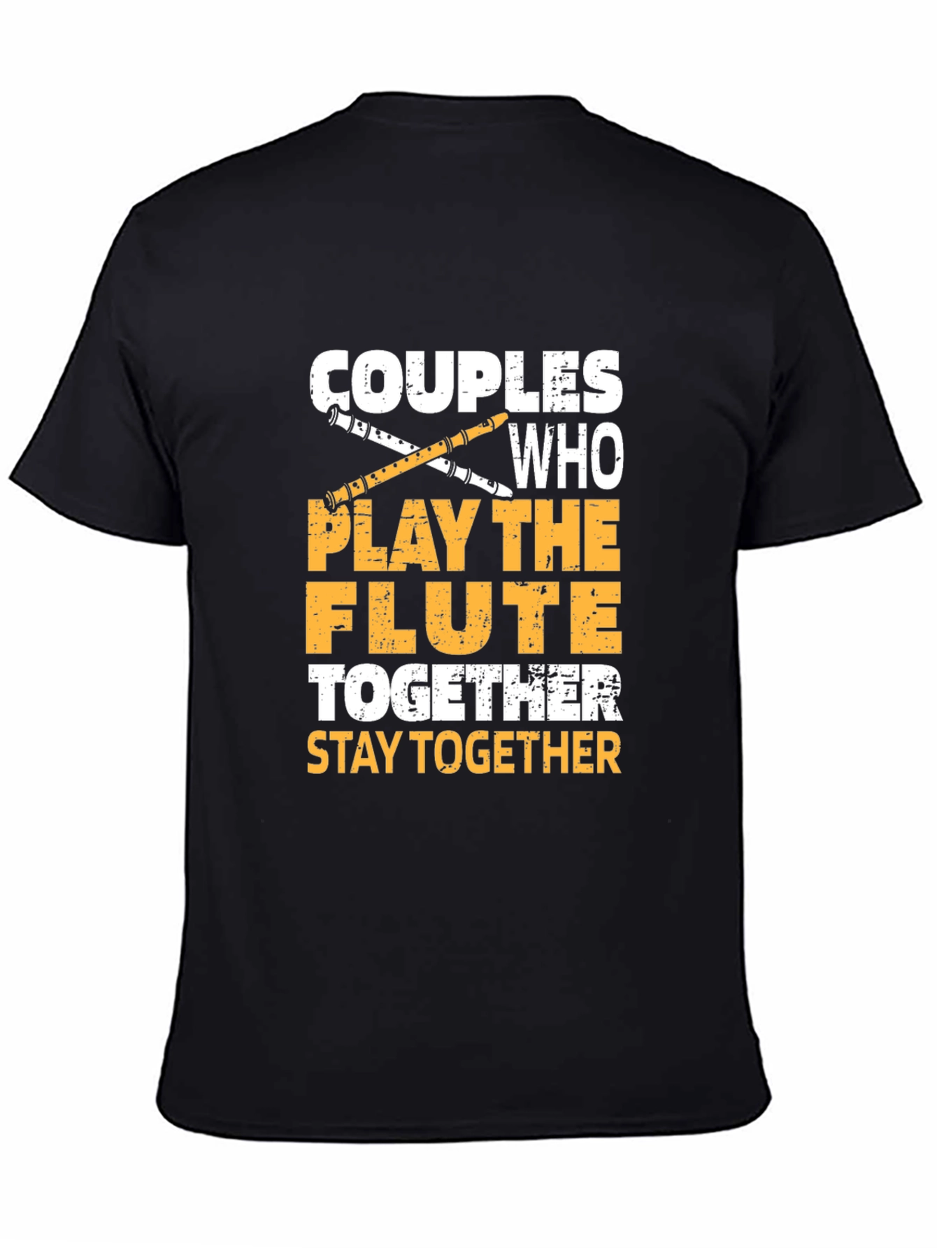 Couples Who Play The Flute Together T-Shirt