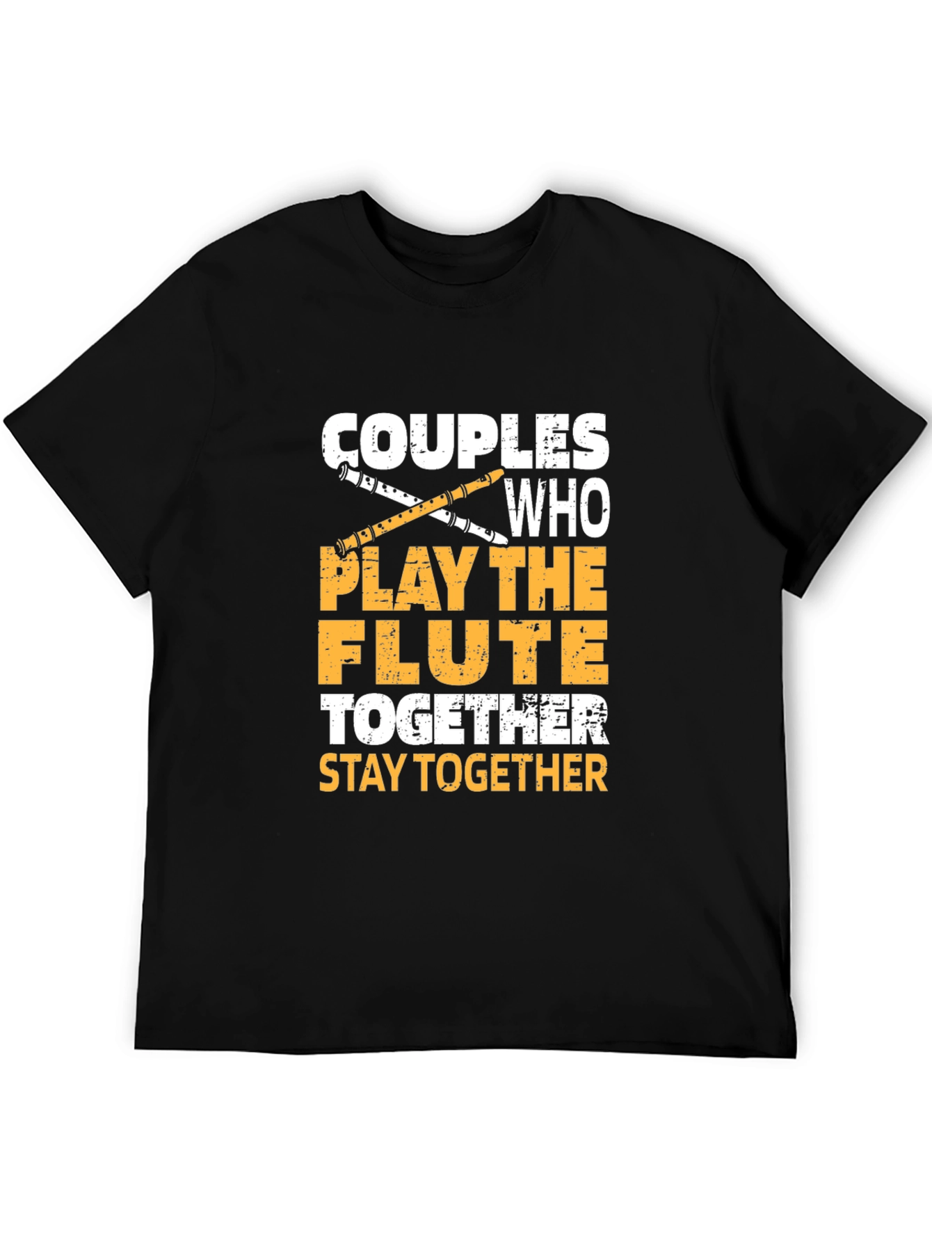 Couples Who Play The Flute Together T-Shirt